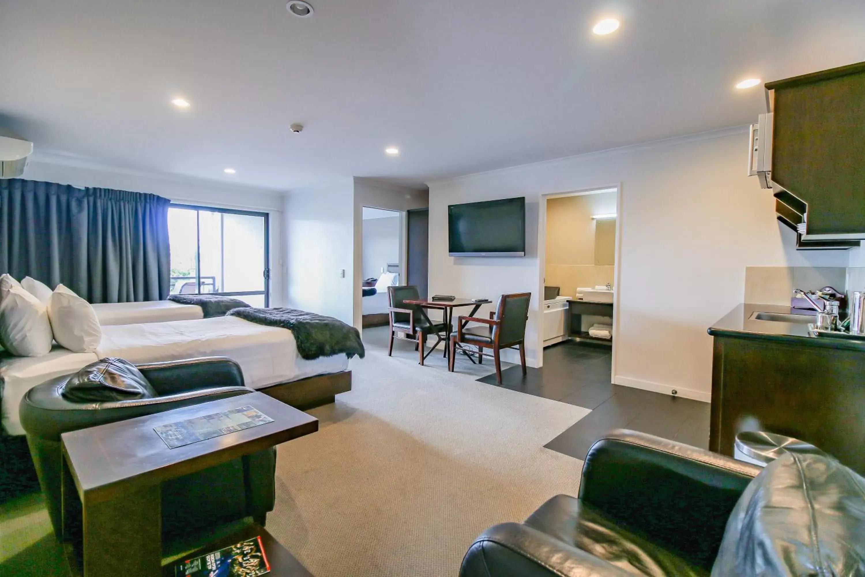 Seating Area in Aotea Motor Lodge