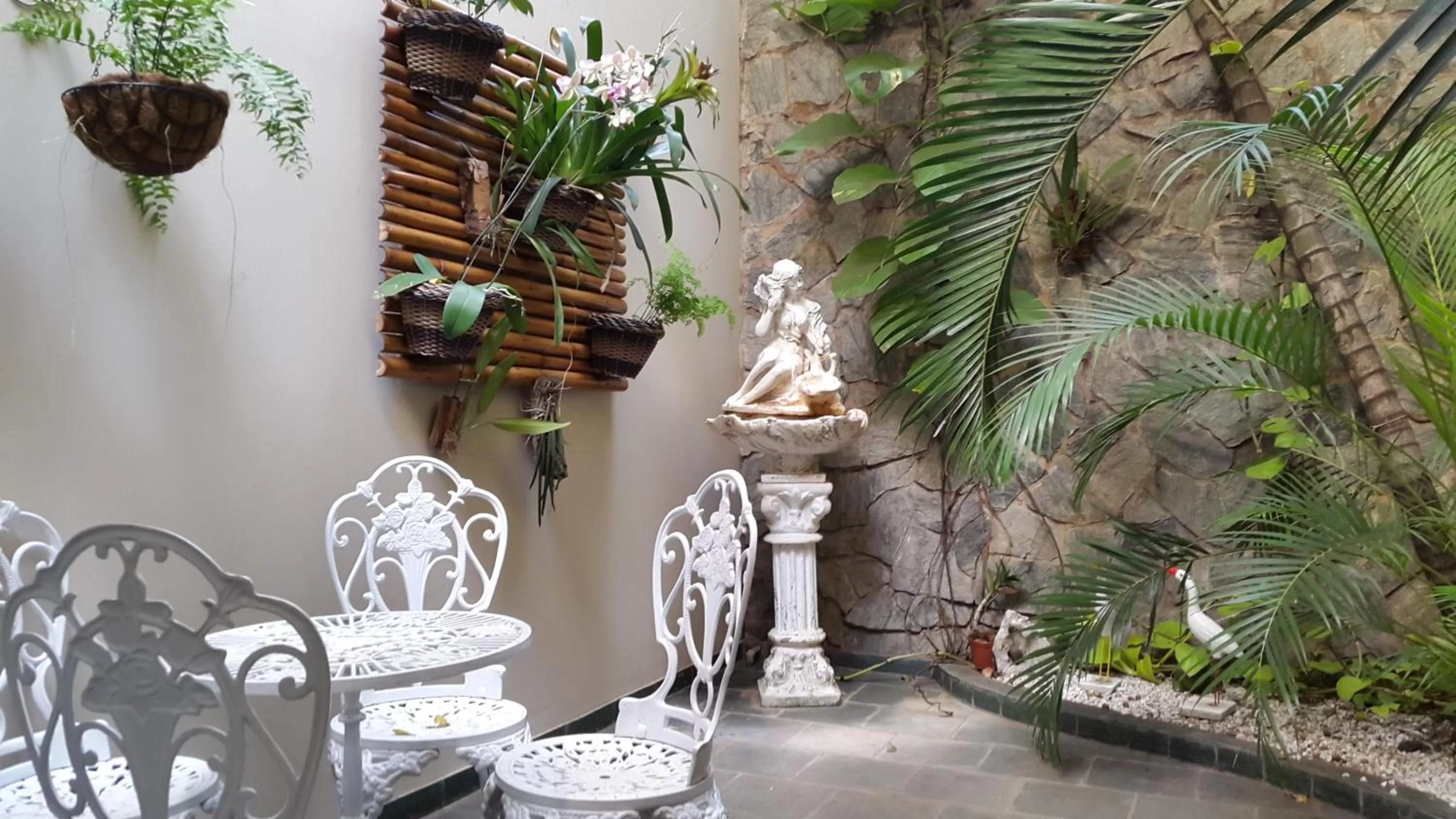 Garden in Hotel Rouver