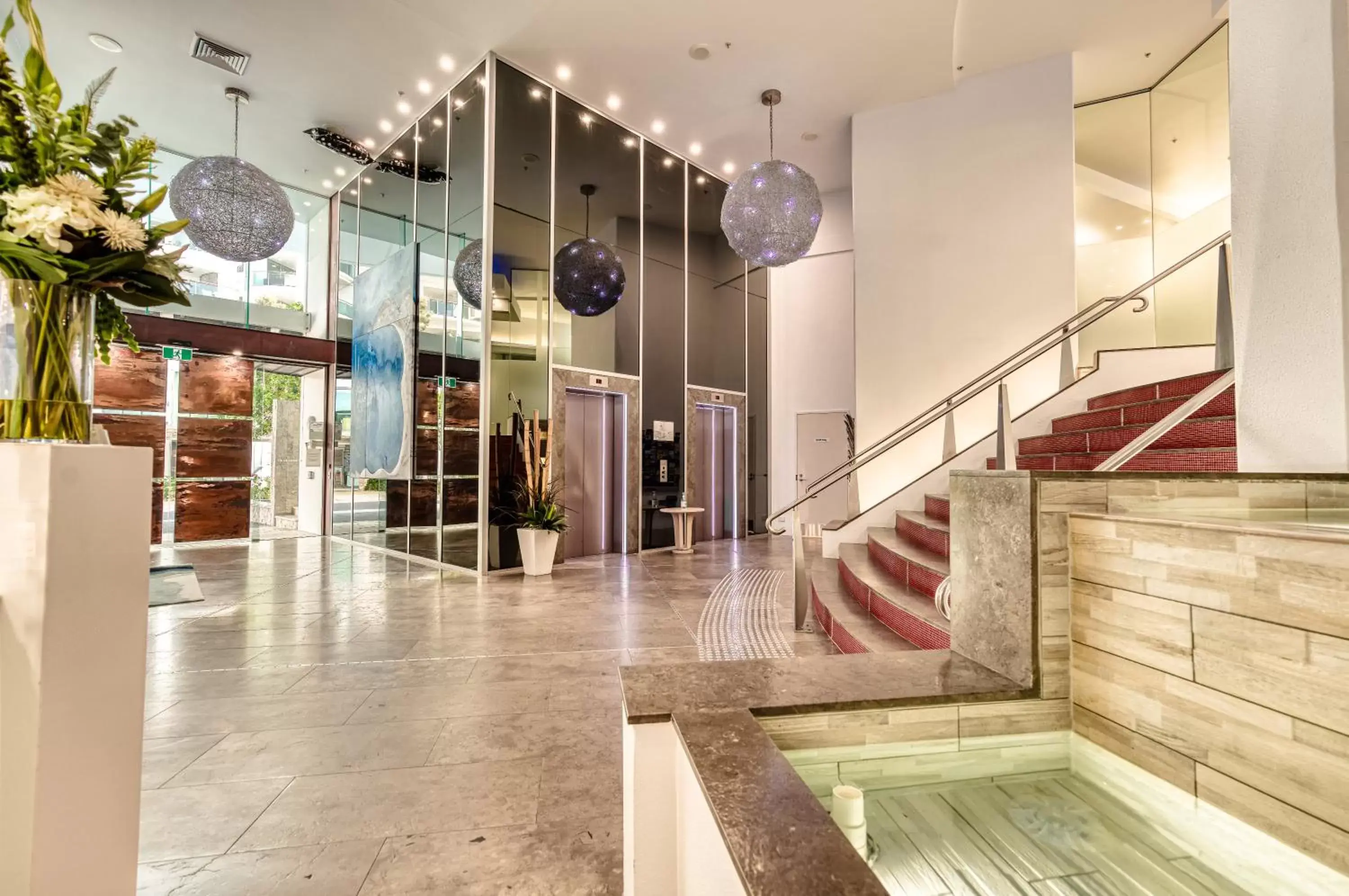 Lobby or reception in Oceans Mooloolaba Lobby or reception in Oceans Mooloolaba