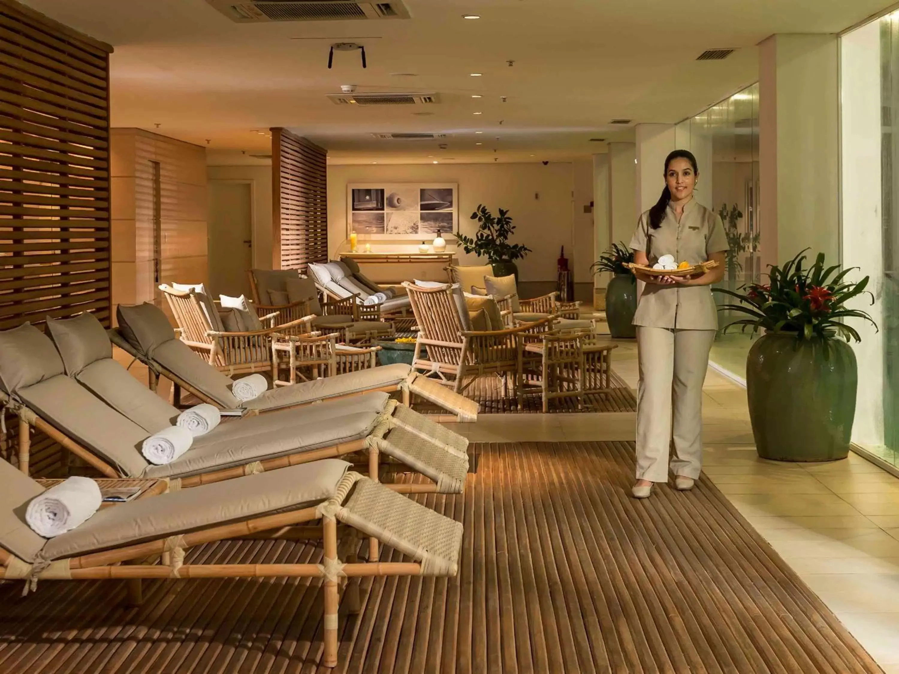 Spa and wellness centre/facilities in Hotel Jequitimar Guaruja Resort & Spa by Accor - Ex Sofitel