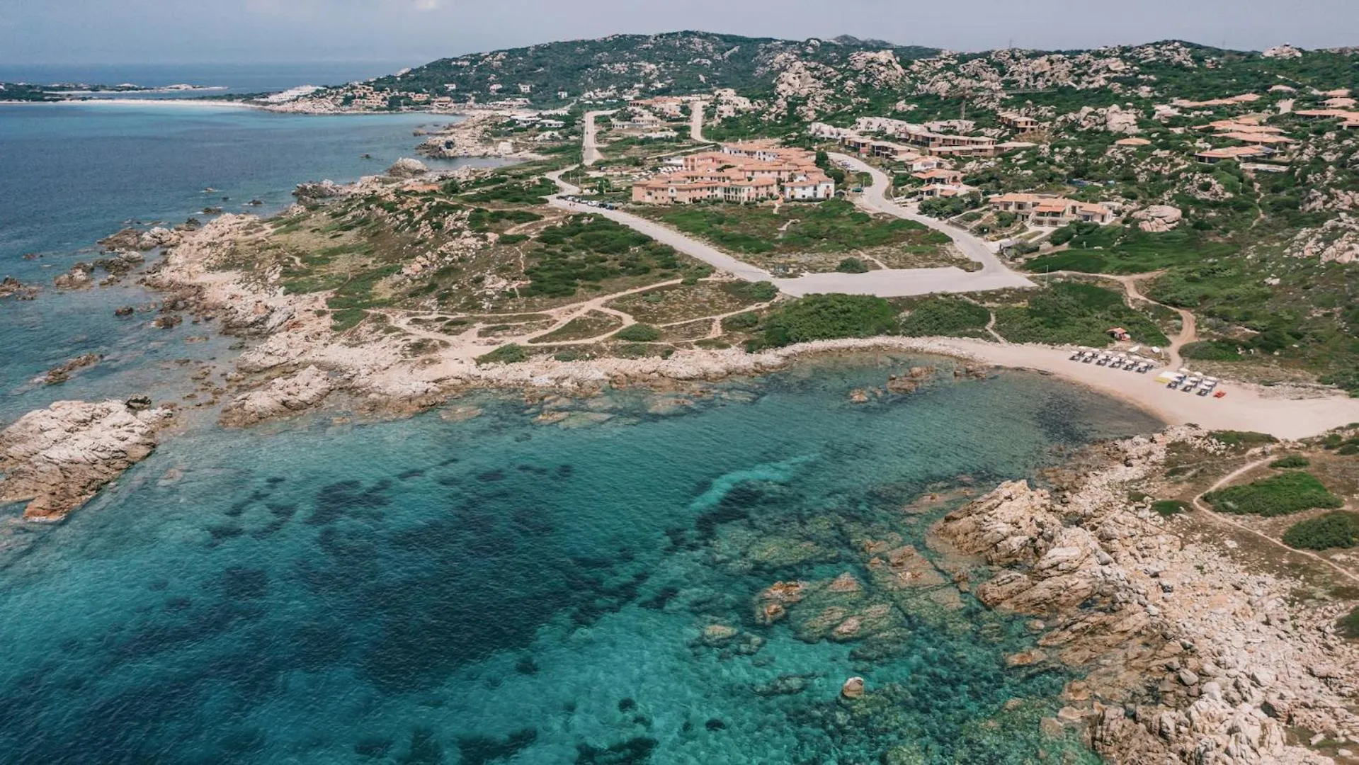 Bird's eye view in Mangia's Santa Teresa Sardinia, Curio Collection by Hilton