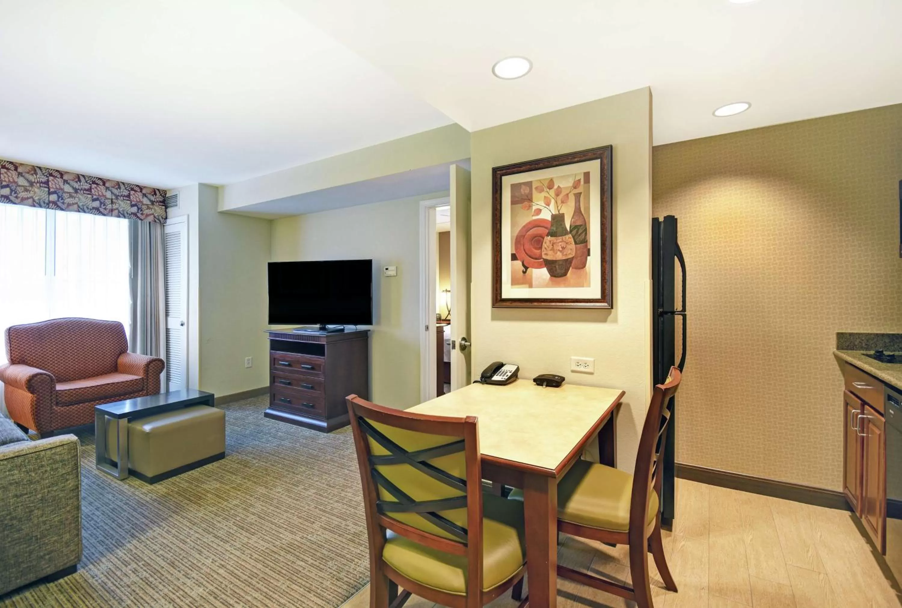 Bedroom in Homewood Suites by Hilton Denver International Airport