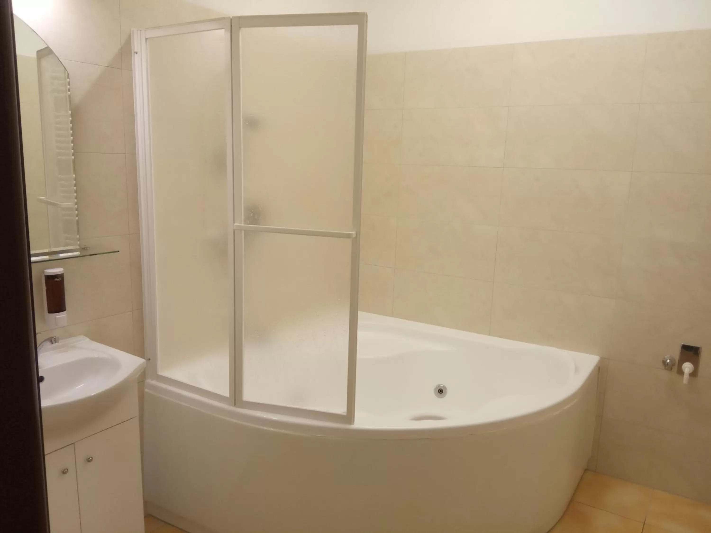 Bathroom in Pension Fontána Svitavy