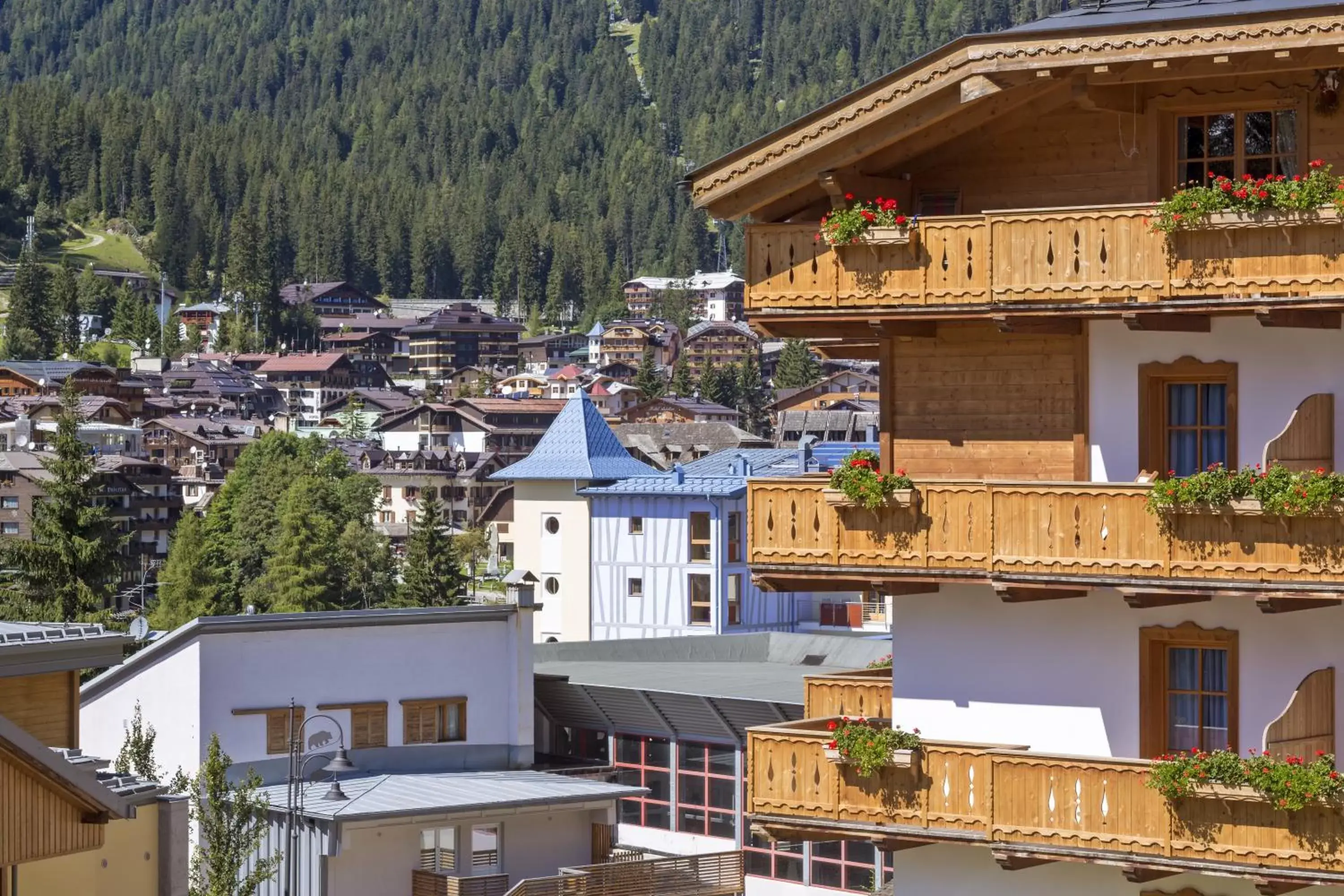 View (from property/room) in Hotel Chalet Del Sogno