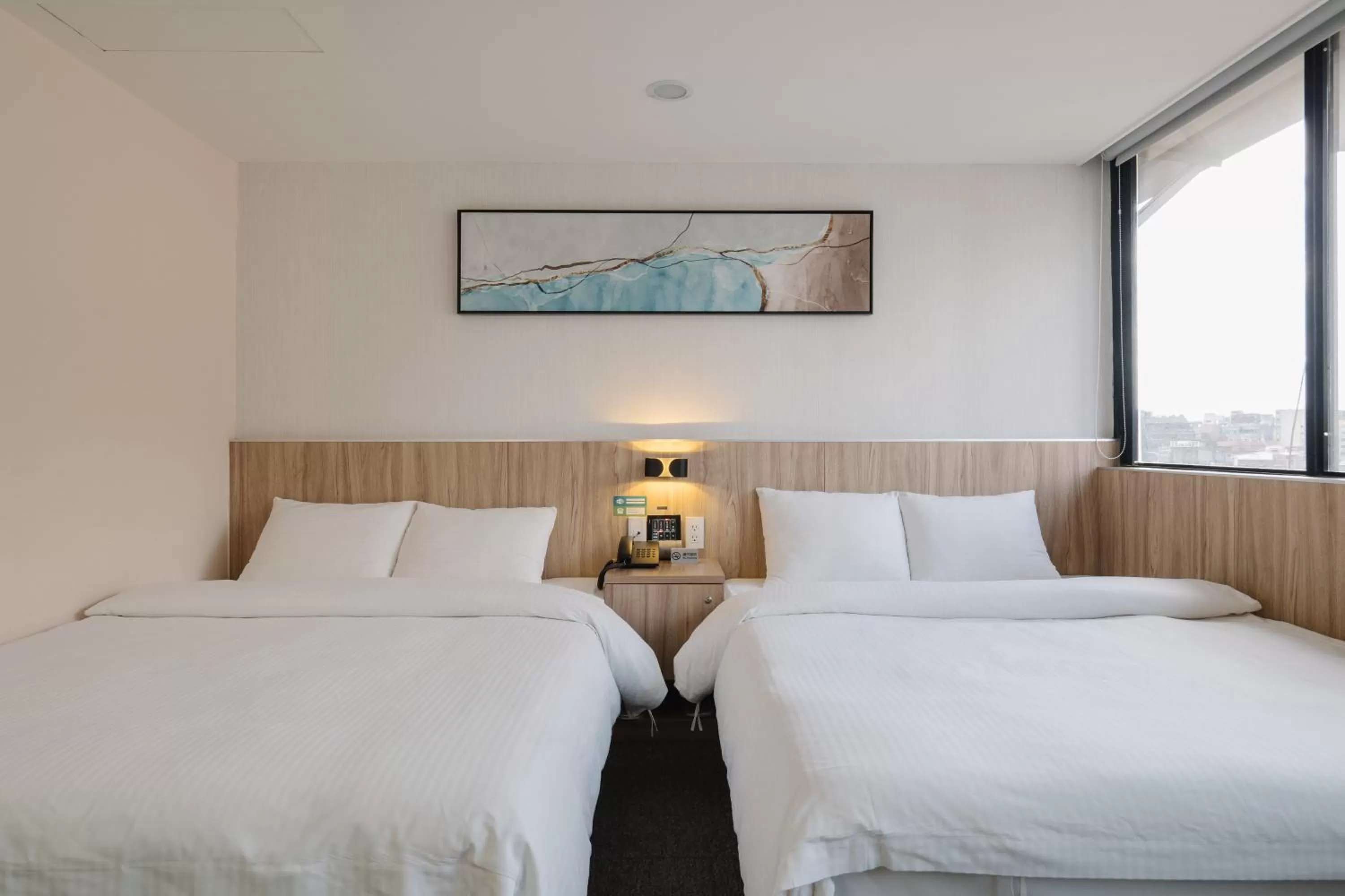 Bedroom, Bed in Hotel attic