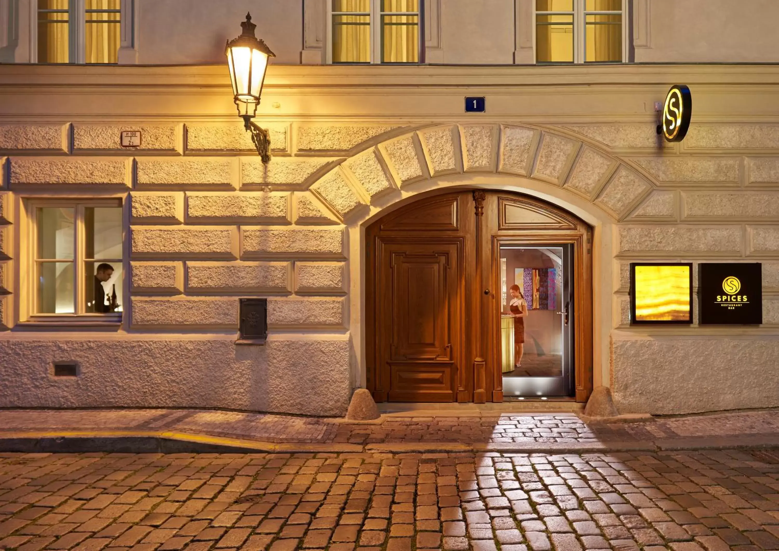 Restaurant/places to eat, Facade/Entrance in Mandarin Oriental, Prague
