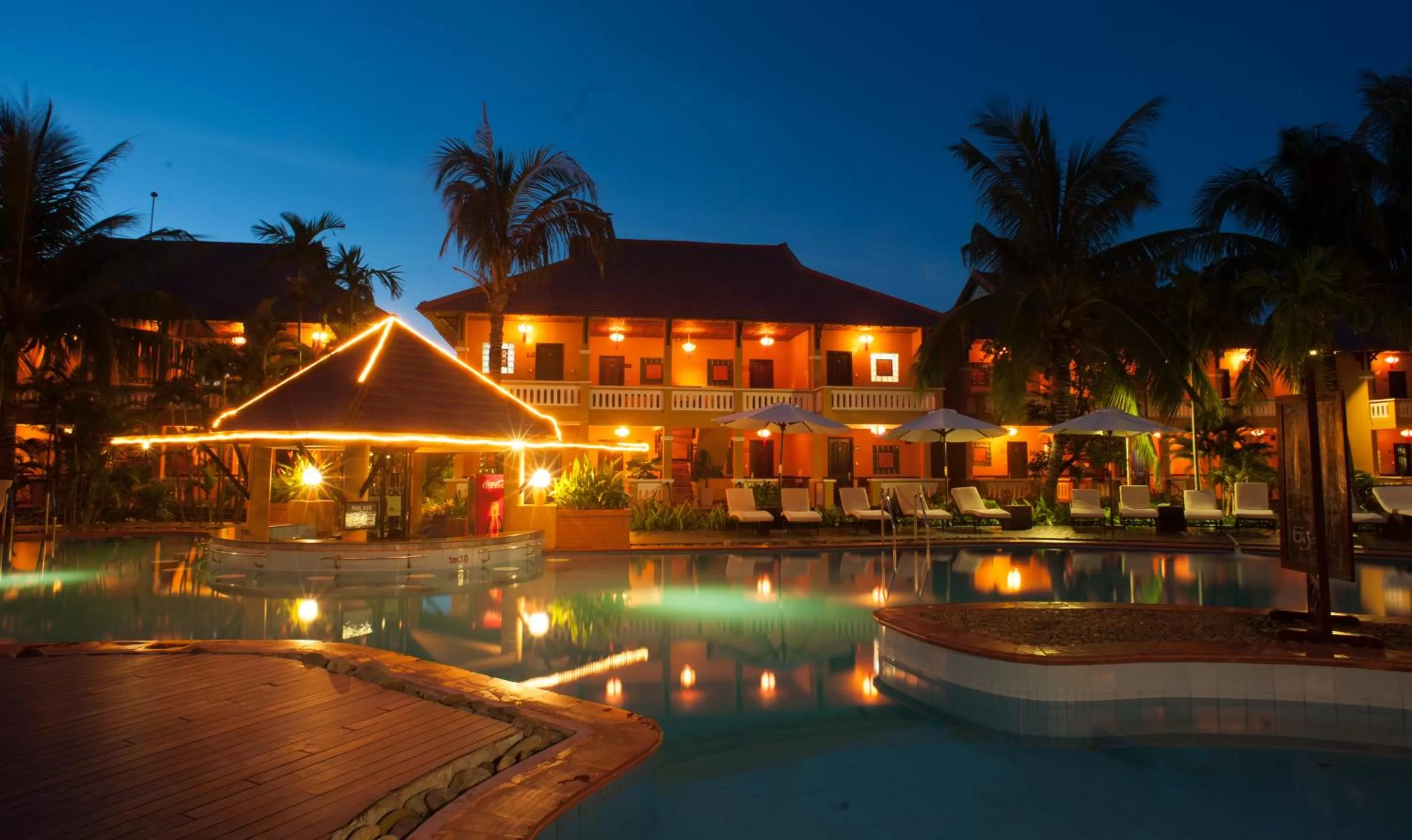 Property building in Vinh Hung Riverside Resort & Spa