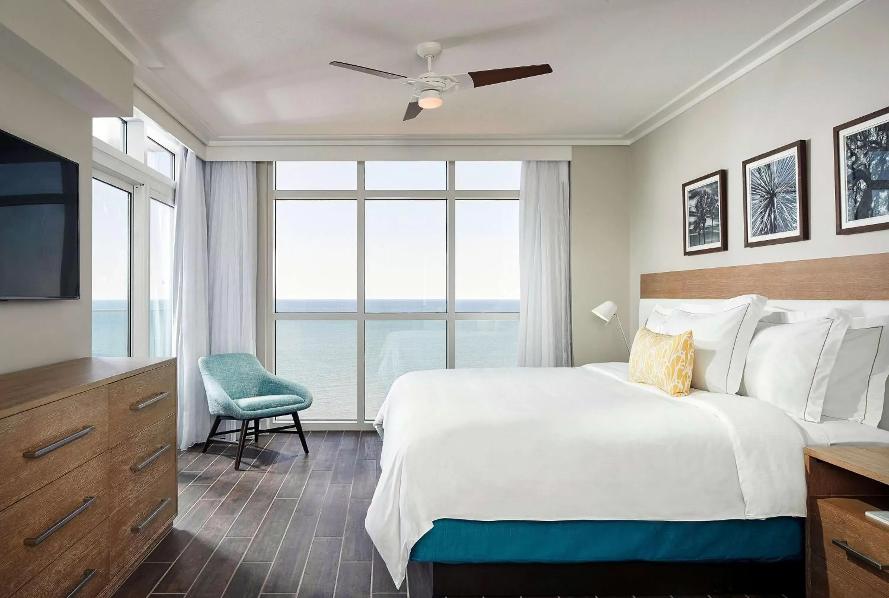 Bedroom in Hilton Grand Vacations Club Ocean Enclave Myrtle Beach