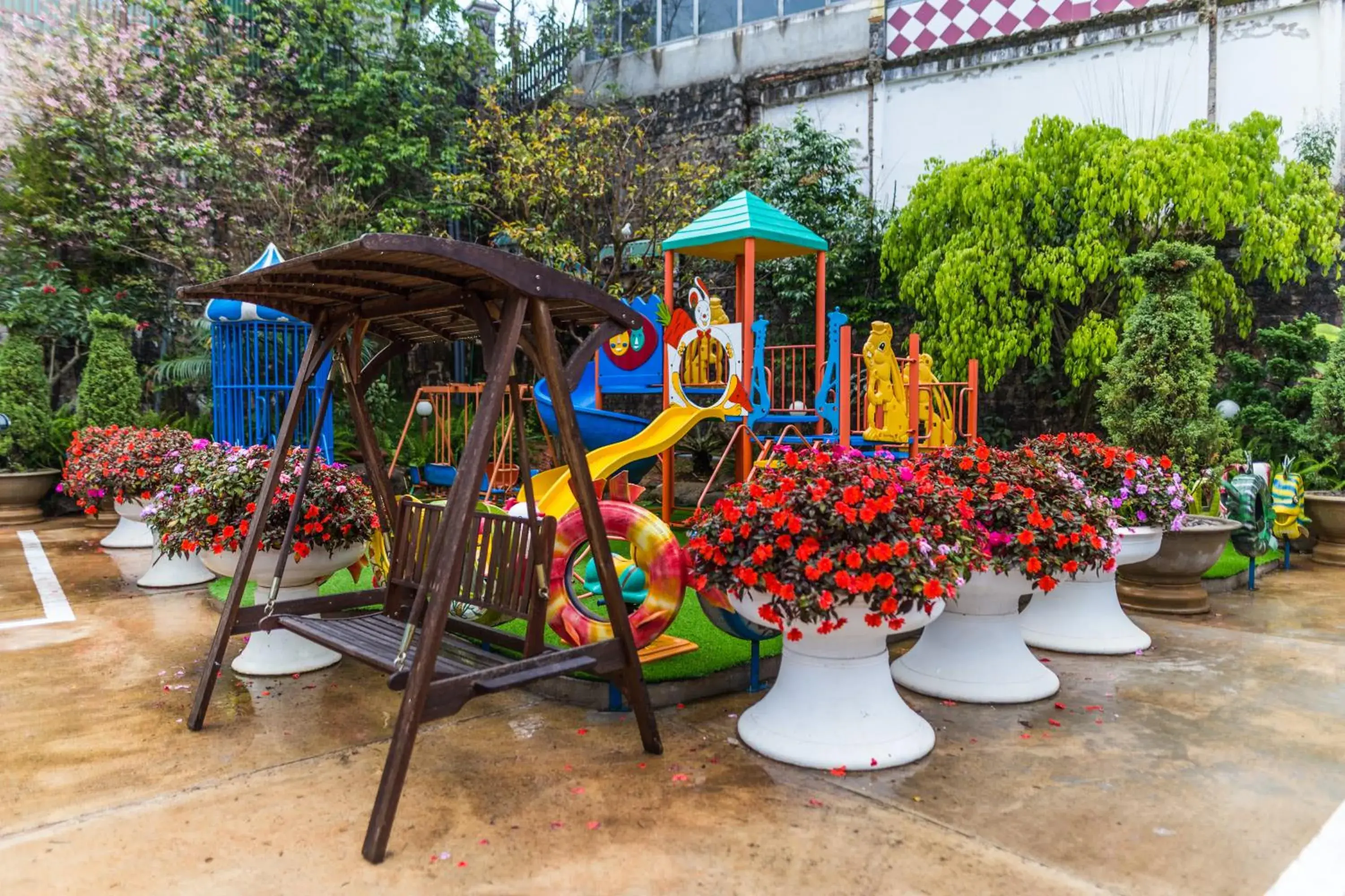 Kids's club, Children's Play Area in Zen Valley Dalat Resort