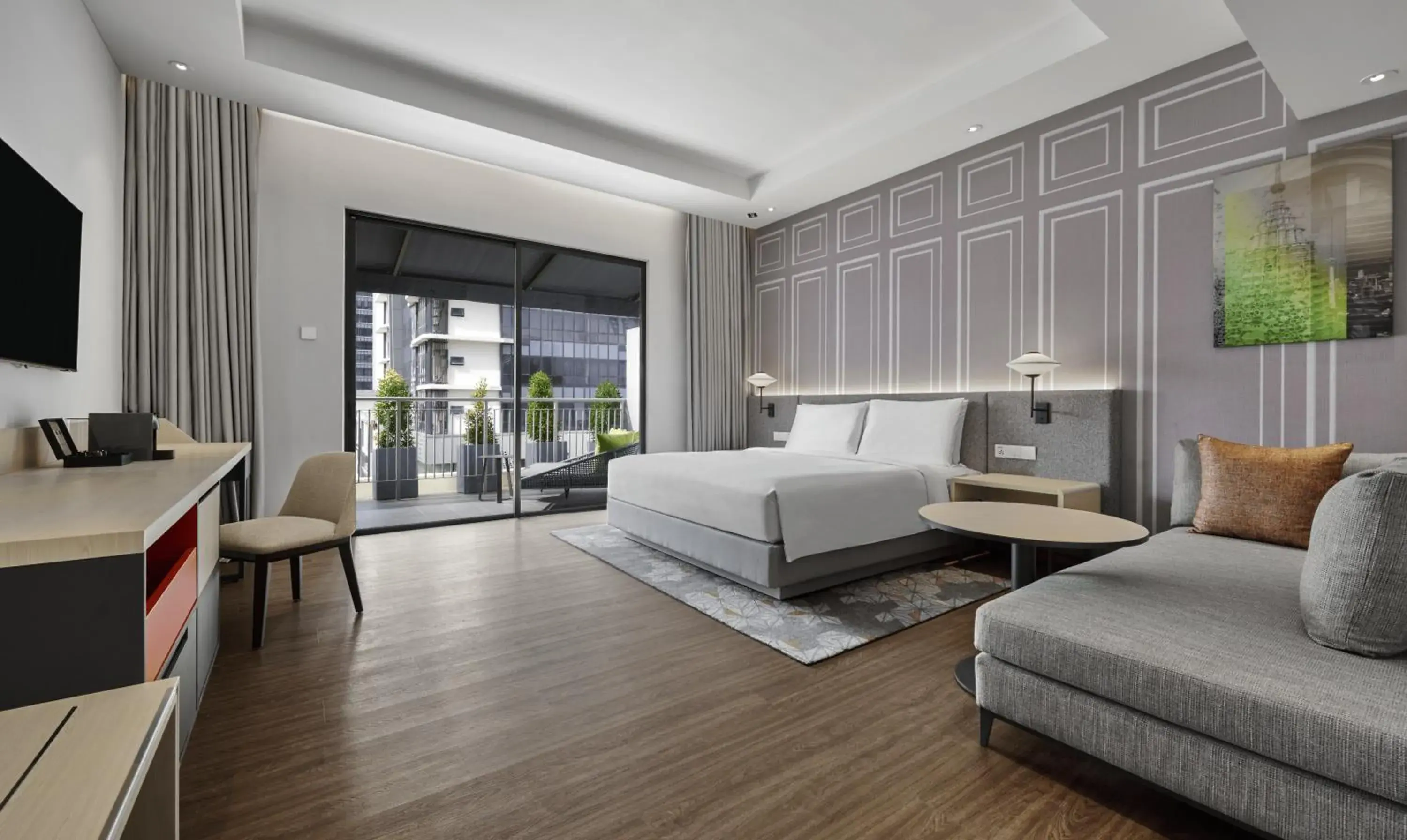 Bed in Hyatt Place Kuala Lumpur Bukit Jalil Bed in Hyatt Place Kuala Lumpur Bukit Jalil