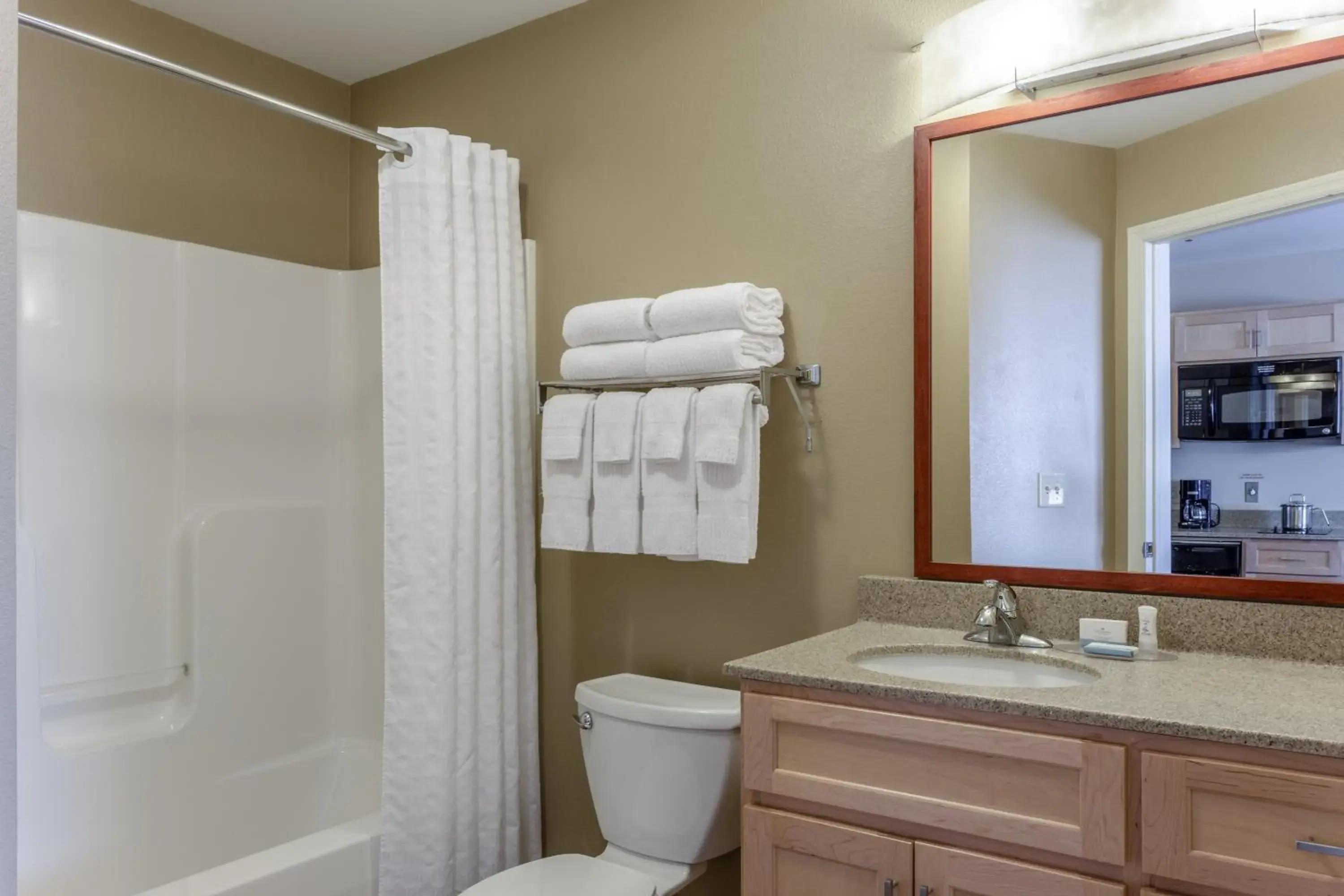 Bathroom in Candlewood Suites Minot by IHG Bathroom in Candlewood Suites Minot by IHG