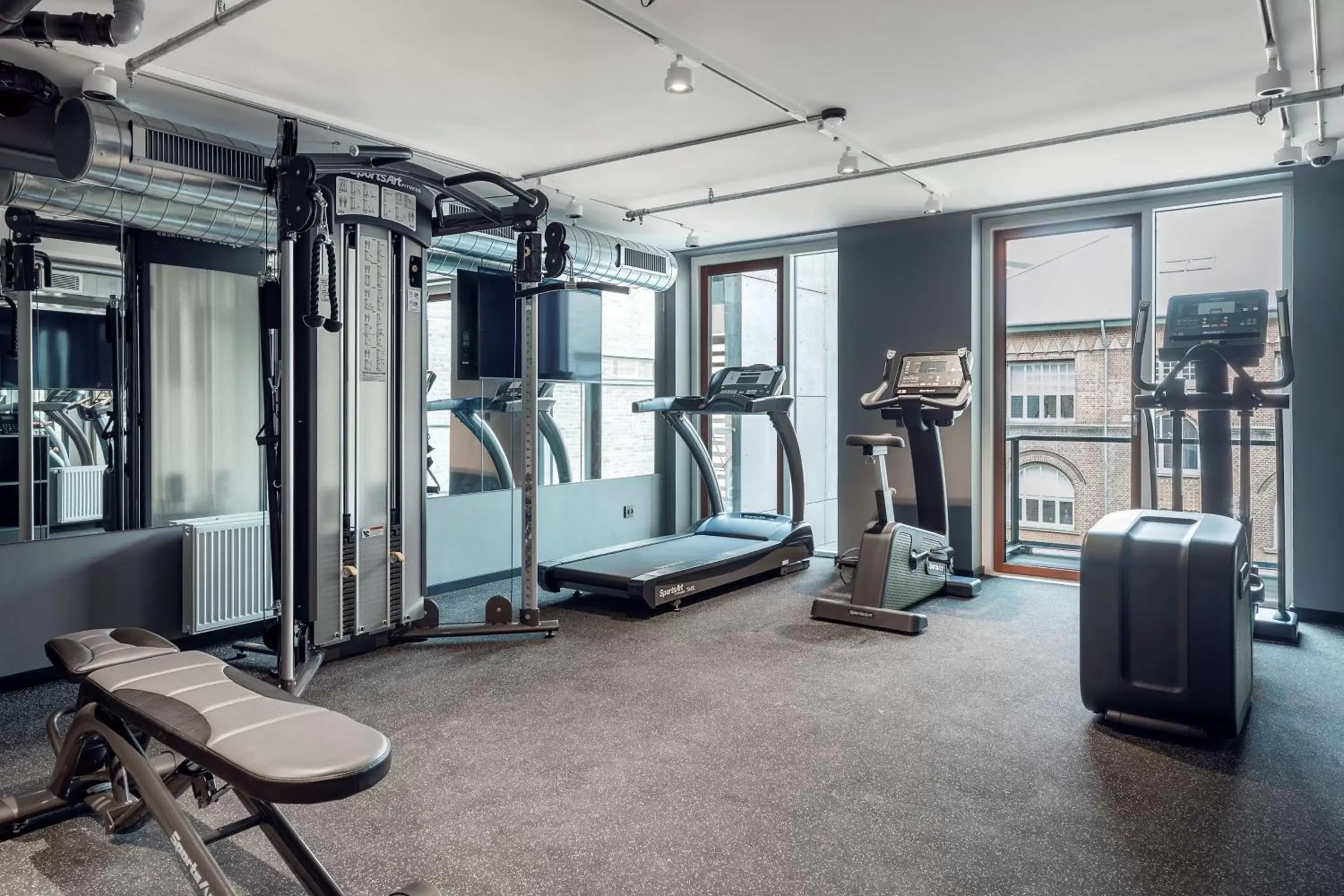 Fitness centre/facilities, Fitness Center/Facilities in Radisson RED Aarhus