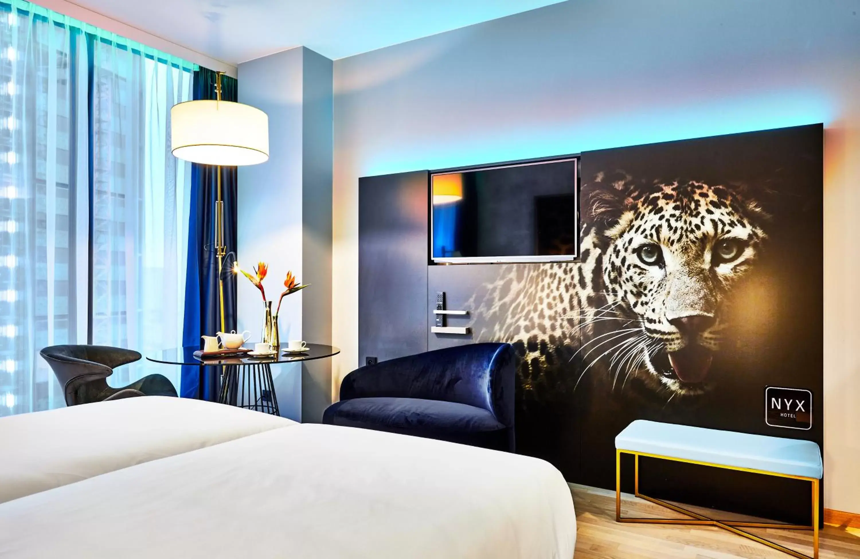 Bedroom in NYX Hotel Warsaw by Leonardo Hotels