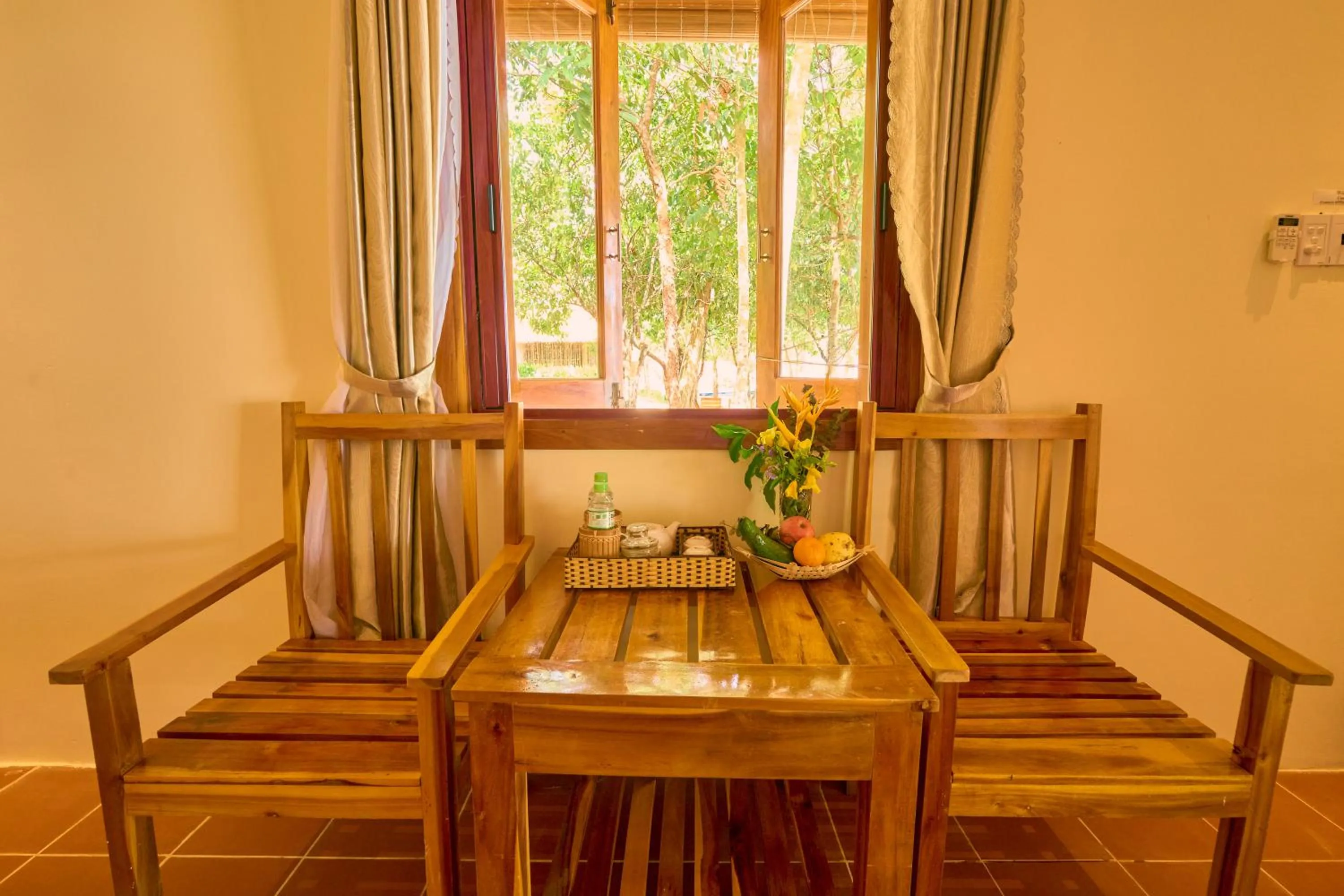 Seating area in Wild Beach Phu Quoc Resort