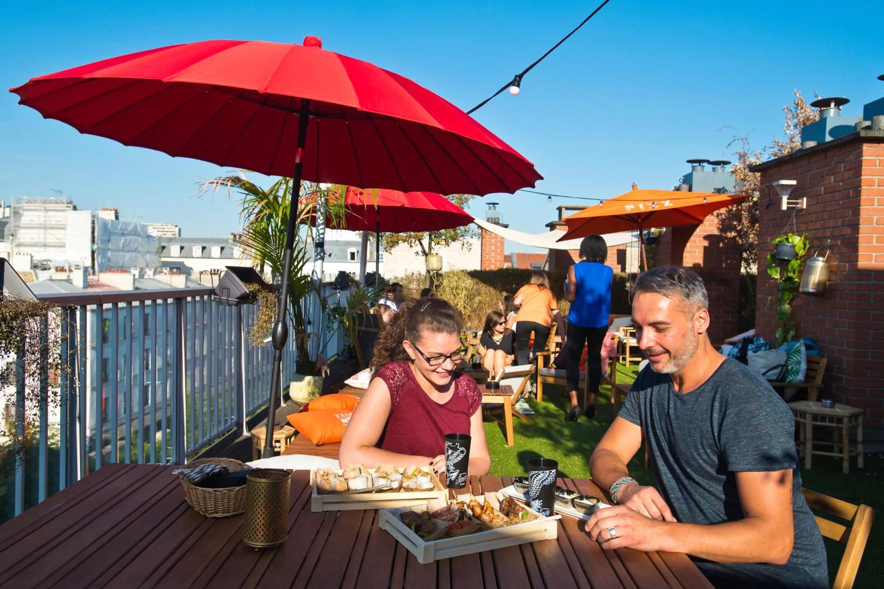 Balcony/Terrace in Mercure Paris Bastille Saint Antoine