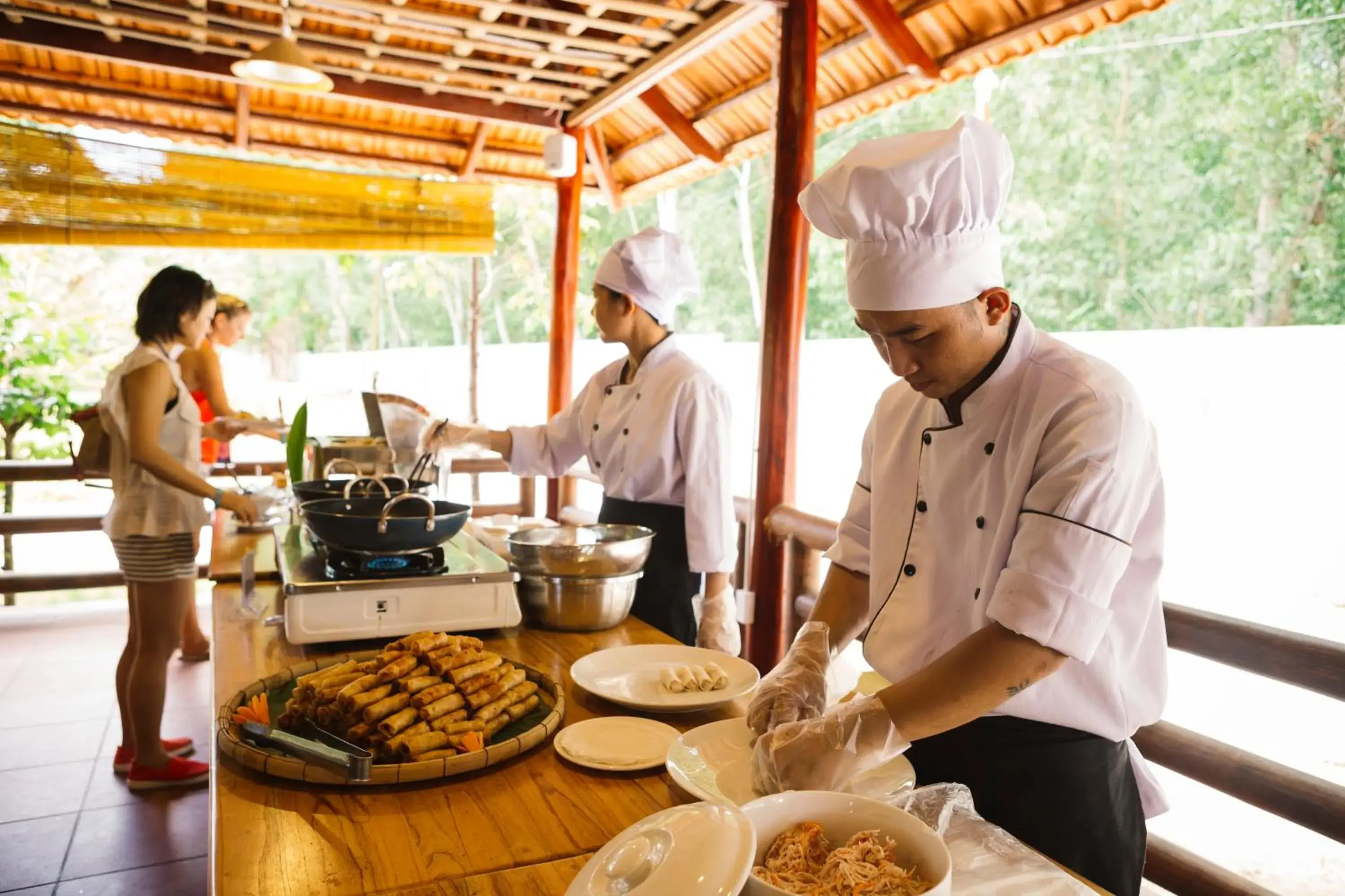 Food in The Garden House Phu Quoc Resort