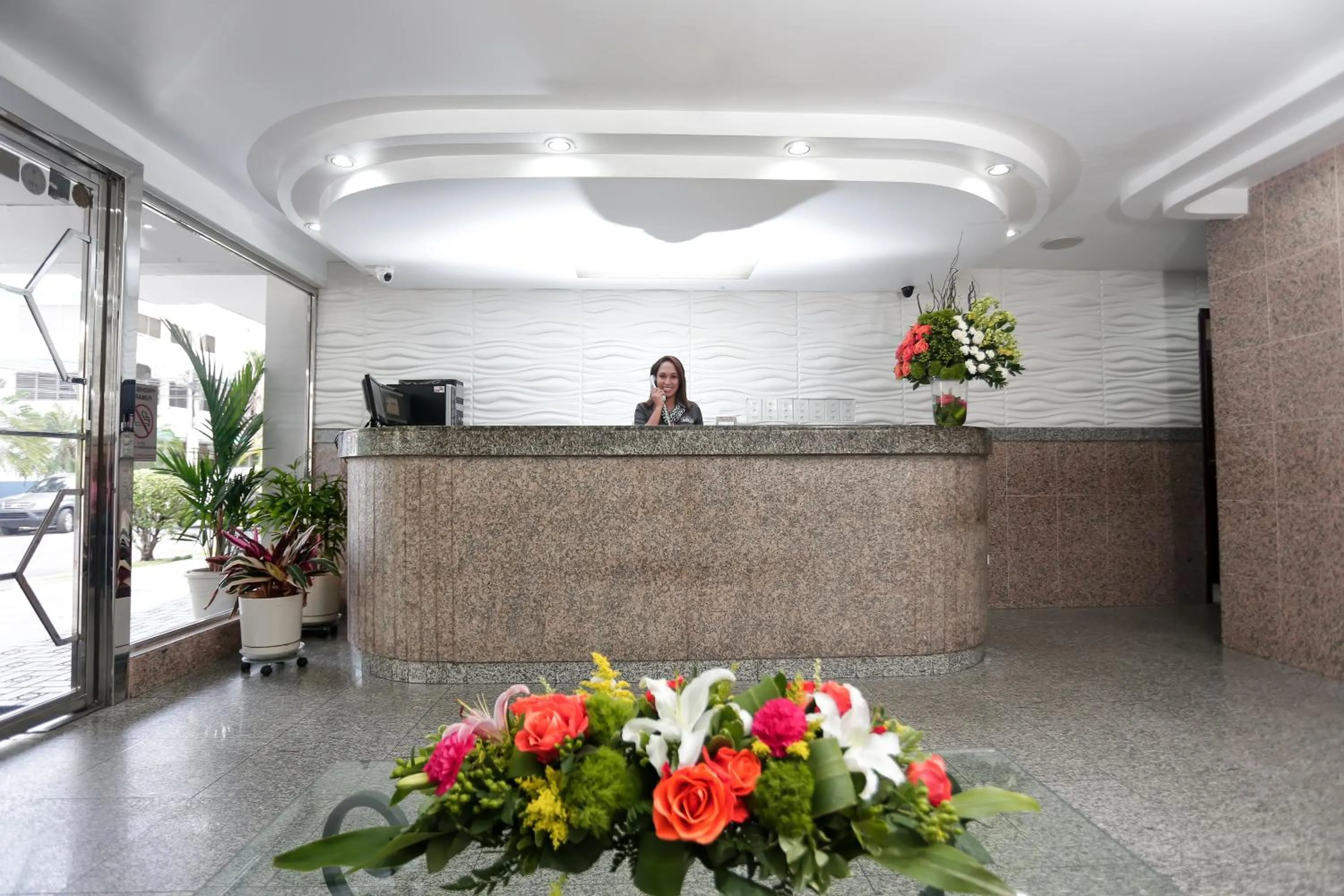Lobby or reception in Hotel Marbella