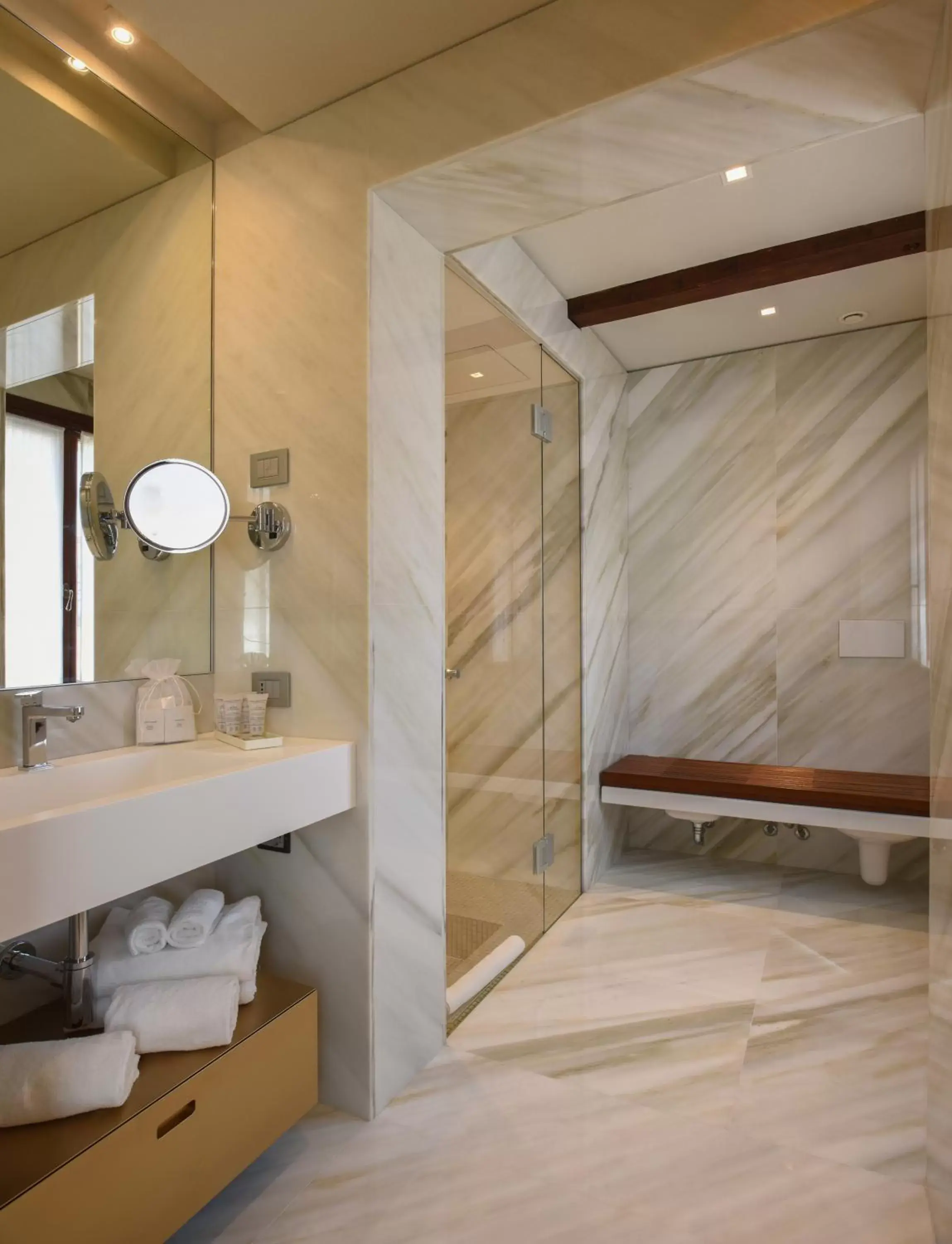 Shower, Bathroom in Santa Croce Boutique Hotel