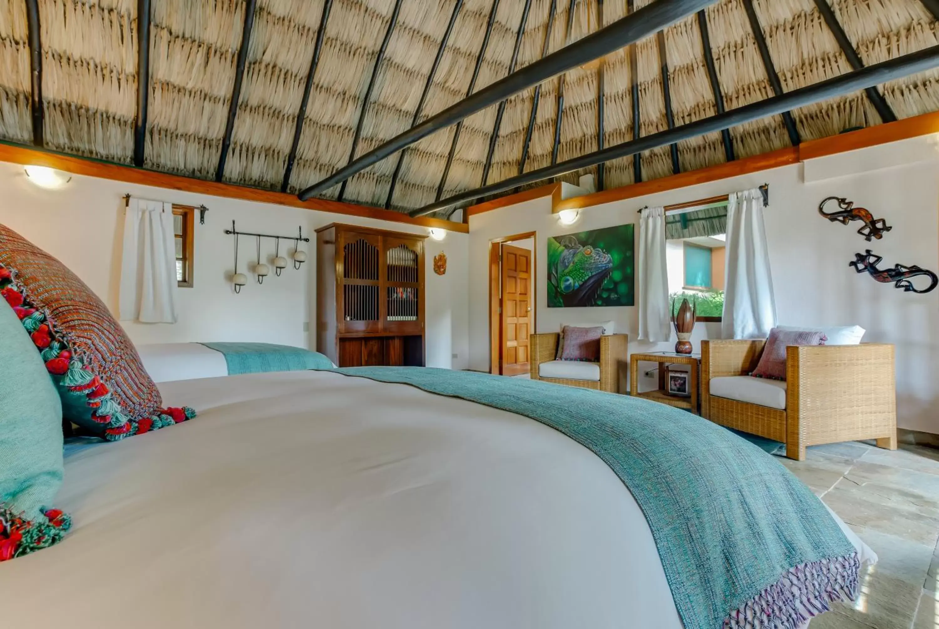 Photo of the whole room, Bed in The Lodge at ChaaCreek Photo of the whole room, Bed in The Lodge at ChaaCreek