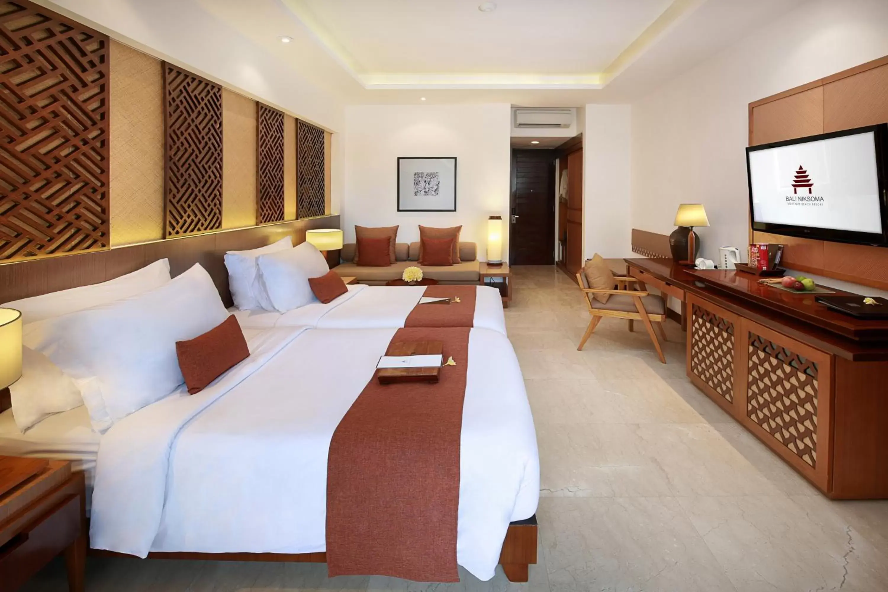 Bedroom in Bali Niksoma Boutique Beach Resort Bedroom in Bali Niksoma Boutique Beach Resort