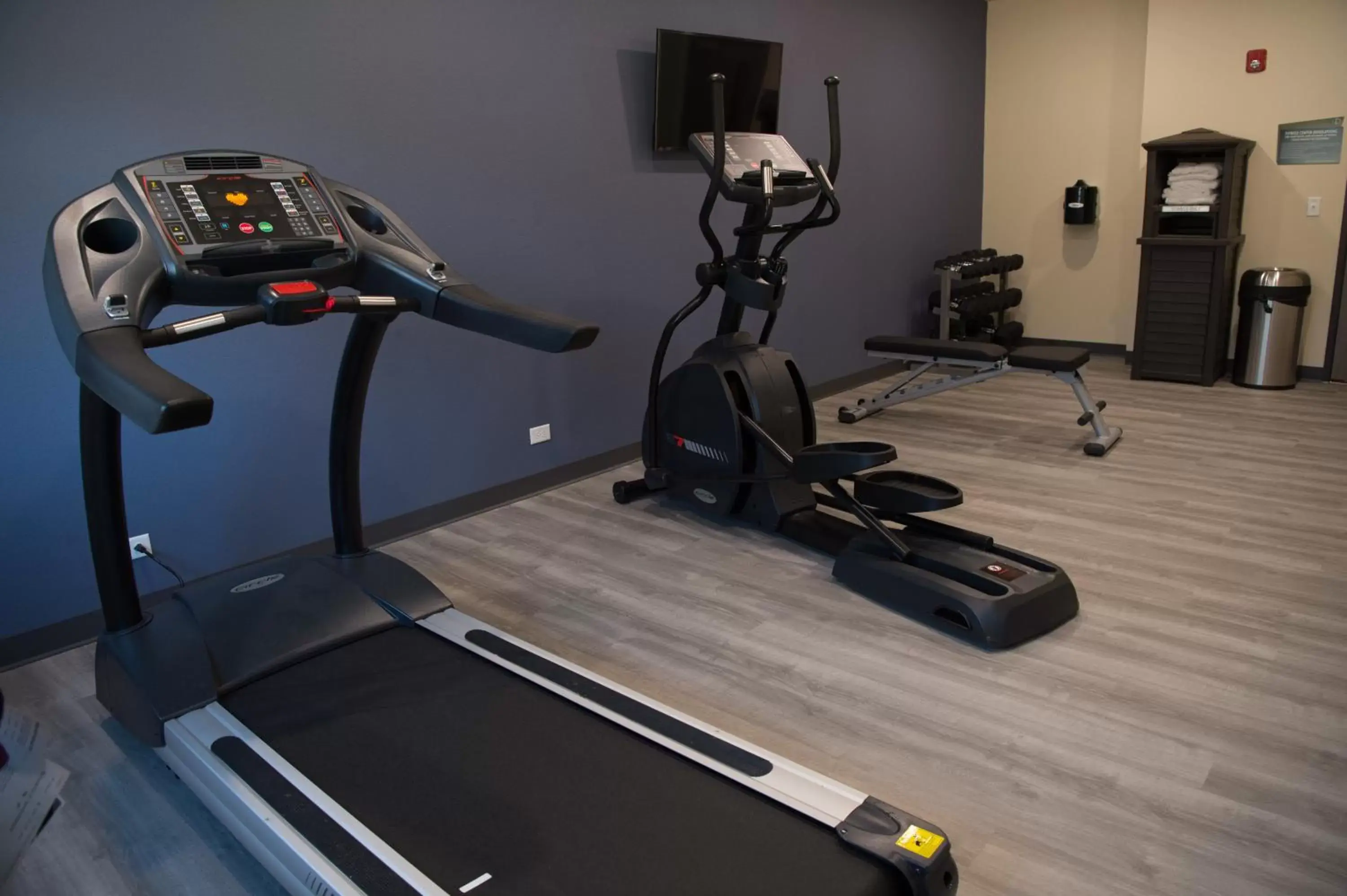 Fitness centre/facilities, Fitness Center/Facilities in Cobblestone Inn & Suites - Forest City