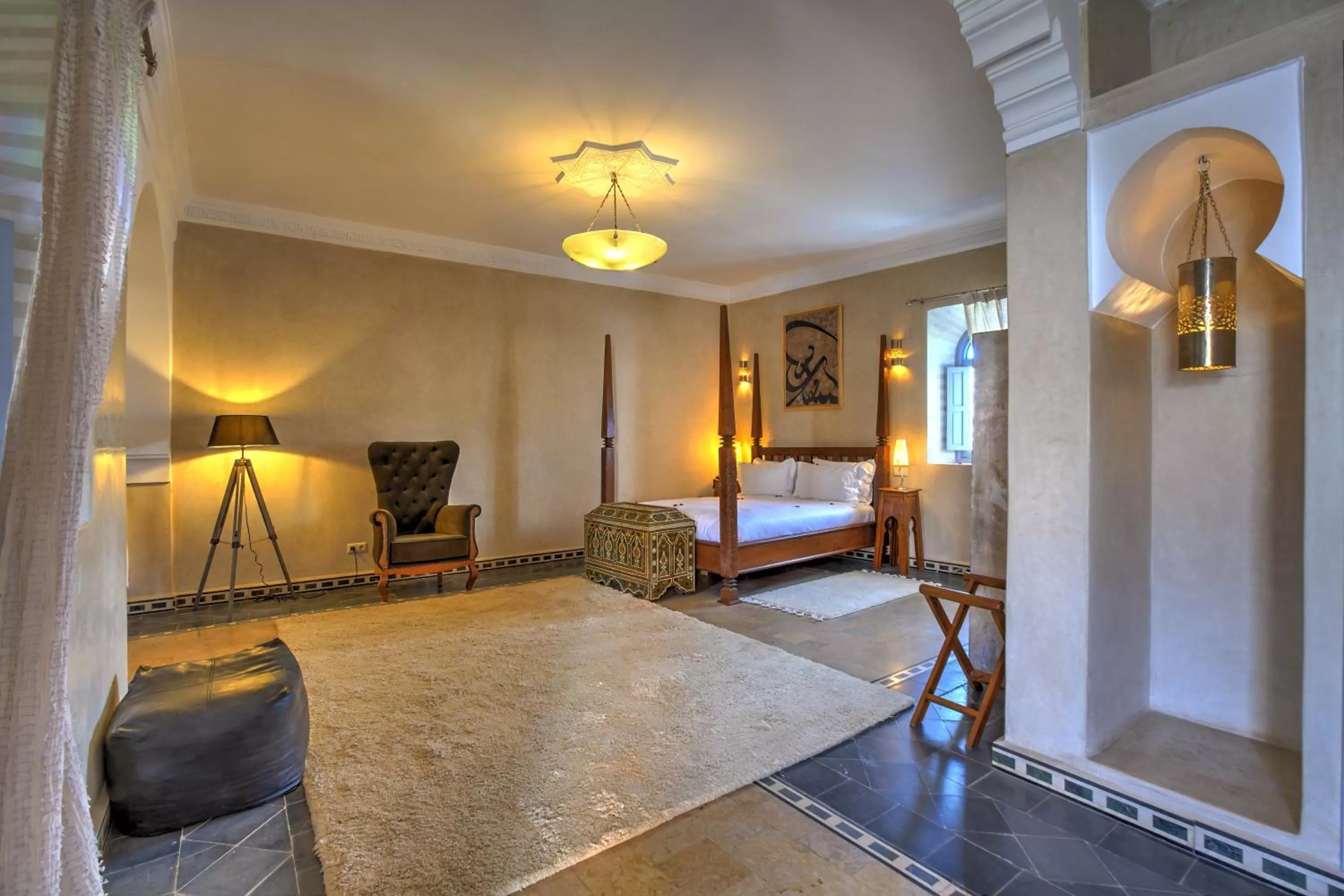 Living room, Bed in Ksar Anika Boutique Hotel & Spa