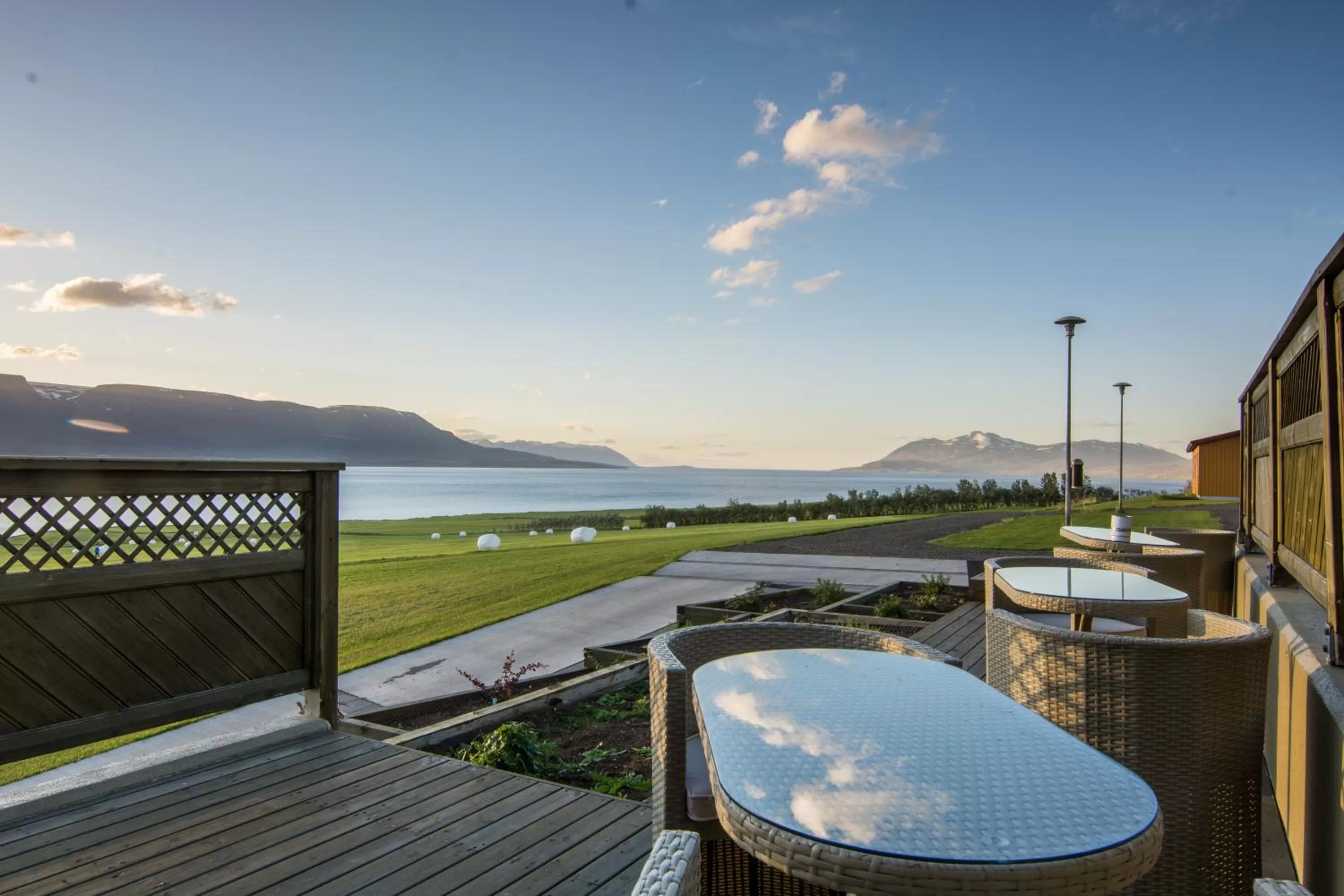 Balcony/Terrace in Hotel Natur Akureyri