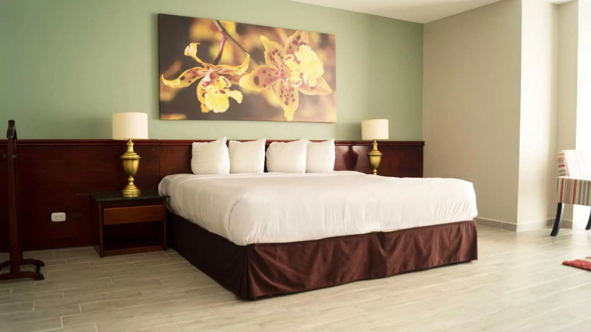 Bed in Hotel Palma Real