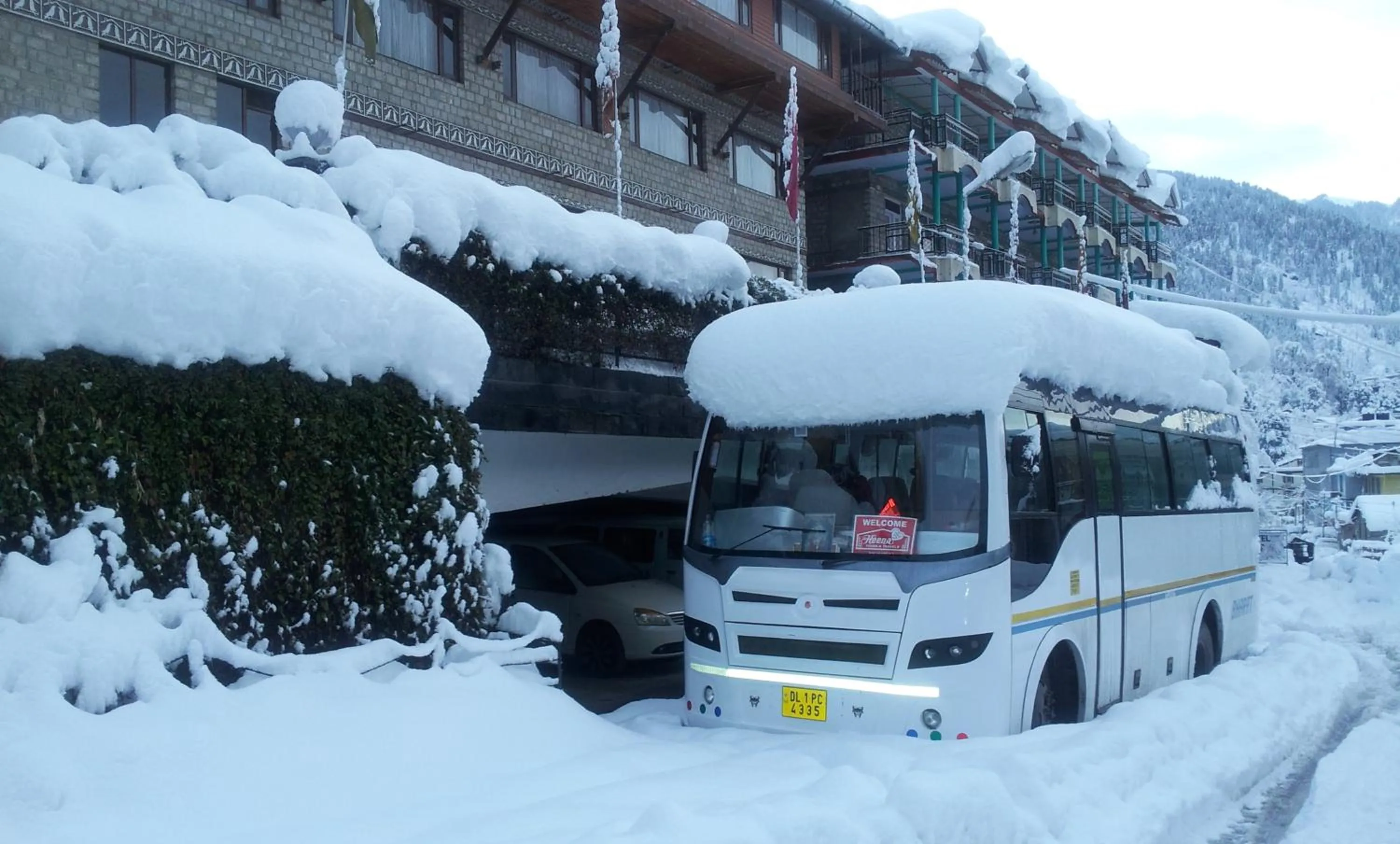View (from property/room) in Honeymoon Inn Manali
