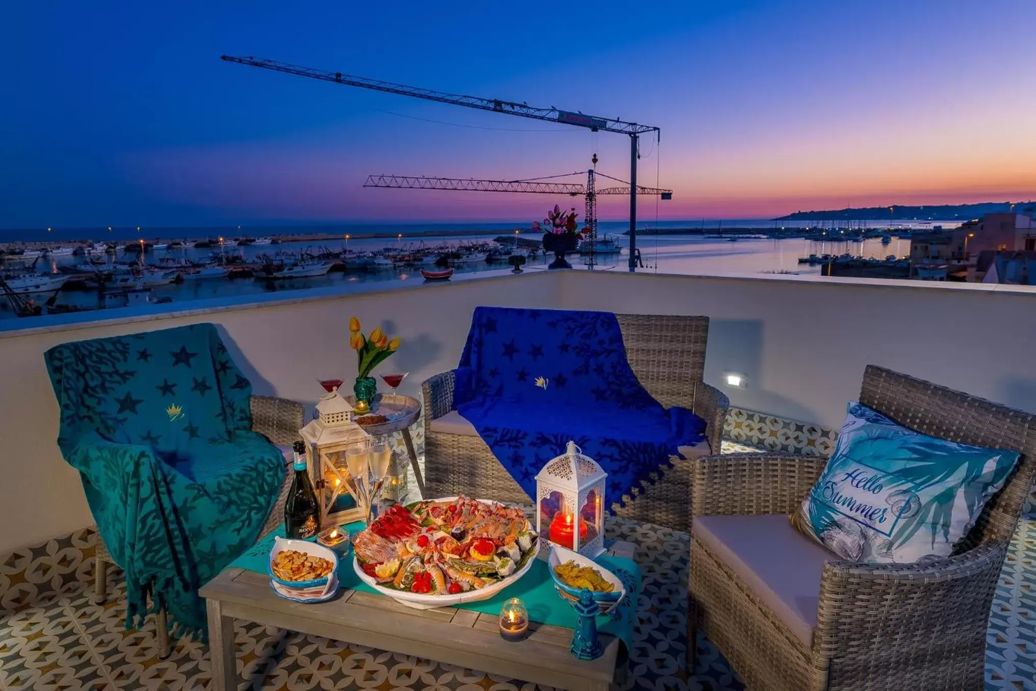 Balcony/Terrace in Vittoria Luxury Rooms