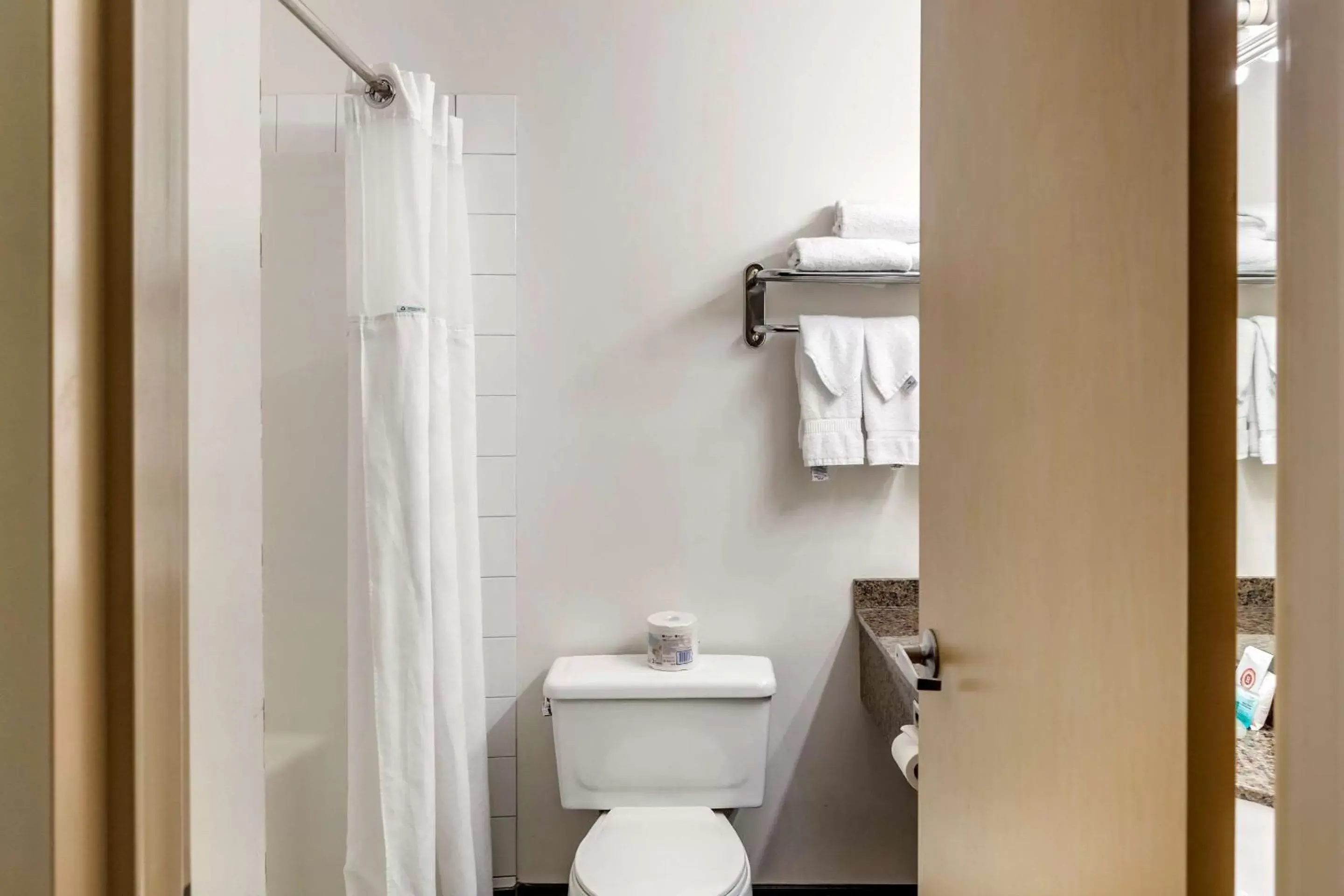 Bathroom in Quality Inn & Suites Edmonton International Airport