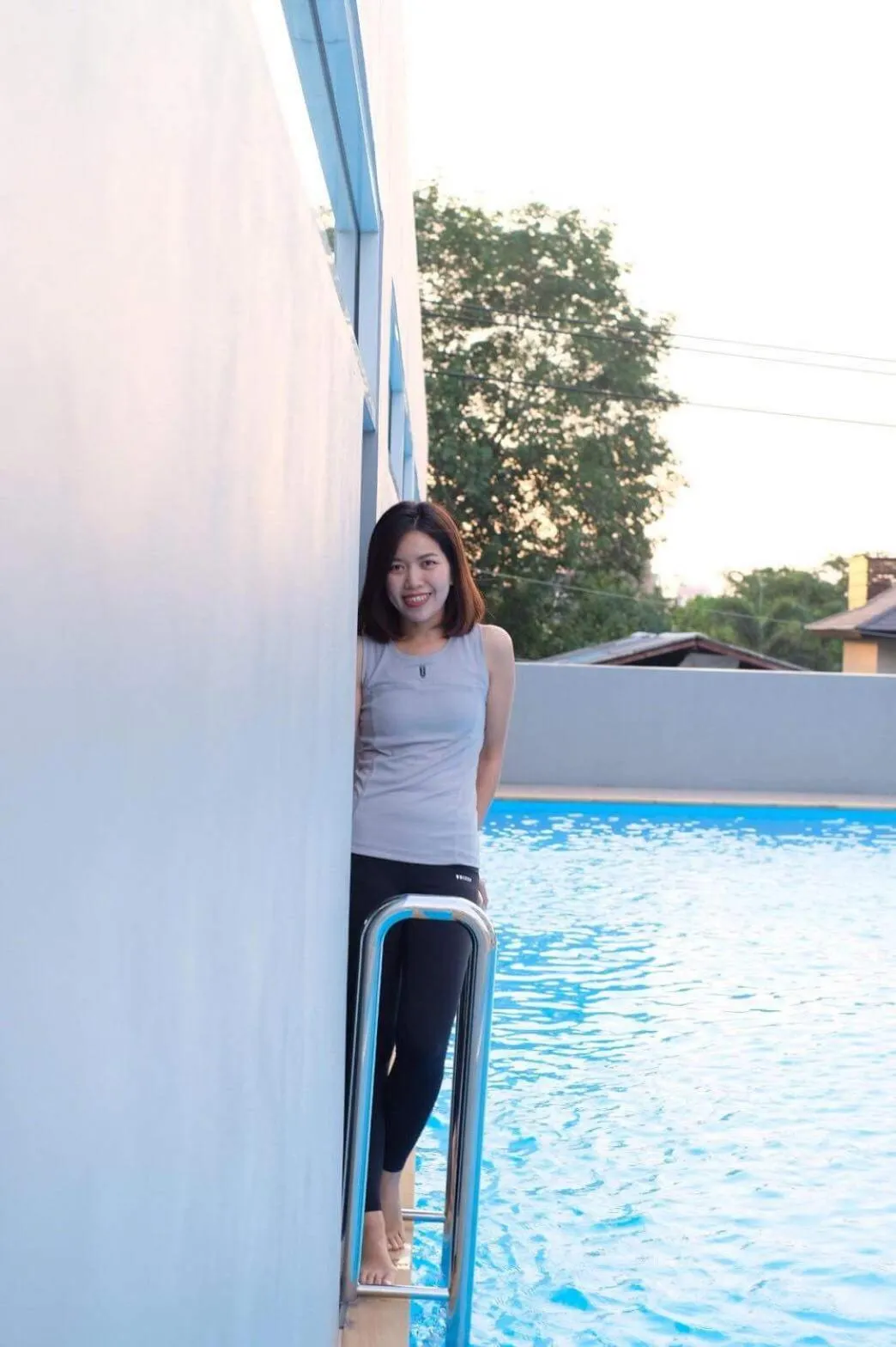 Swimming pool in Blue Orchids Hotel