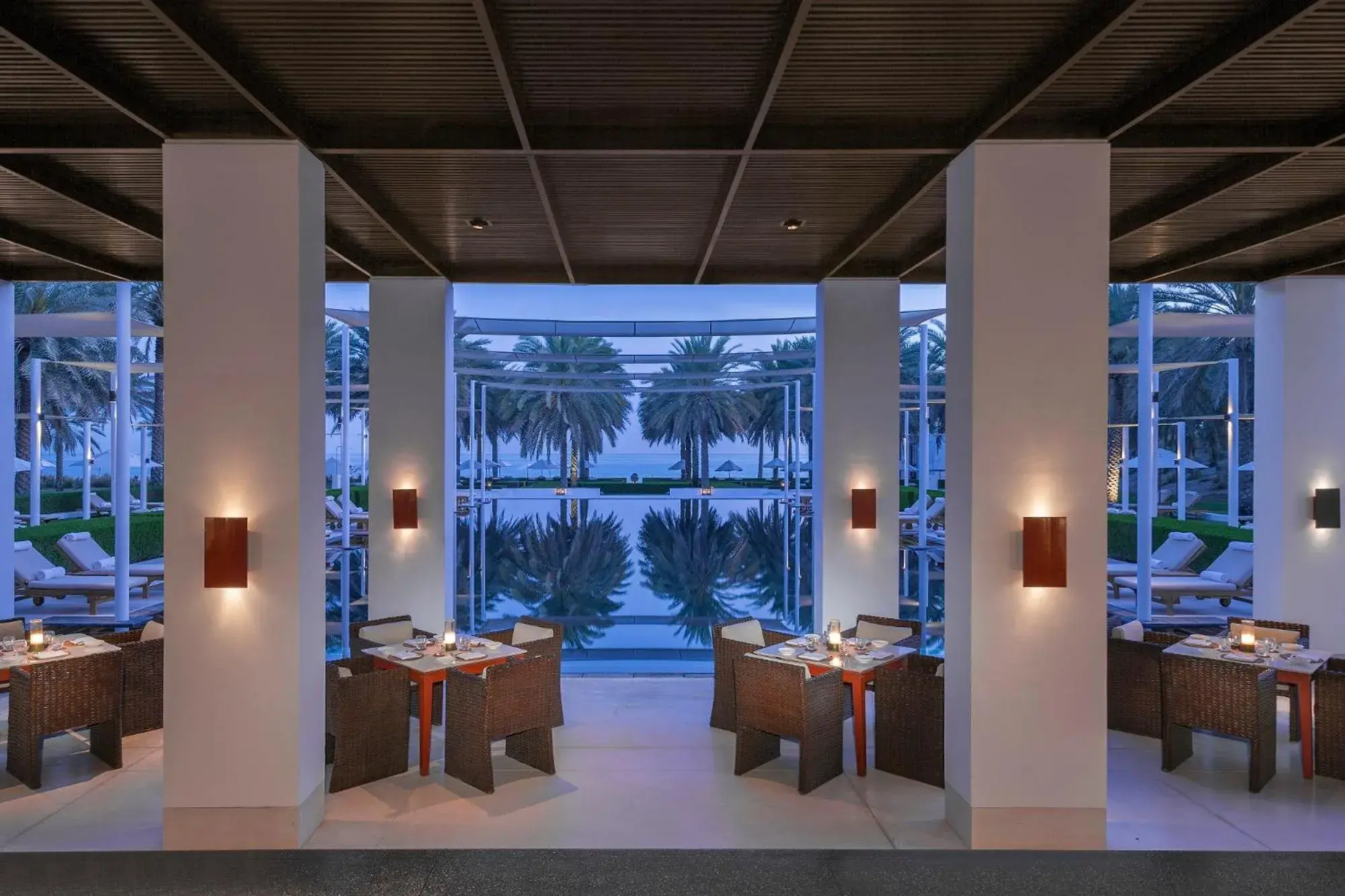Restaurant/places to eat in The Chedi Muscat Restaurant/places to eat in The Chedi Muscat
