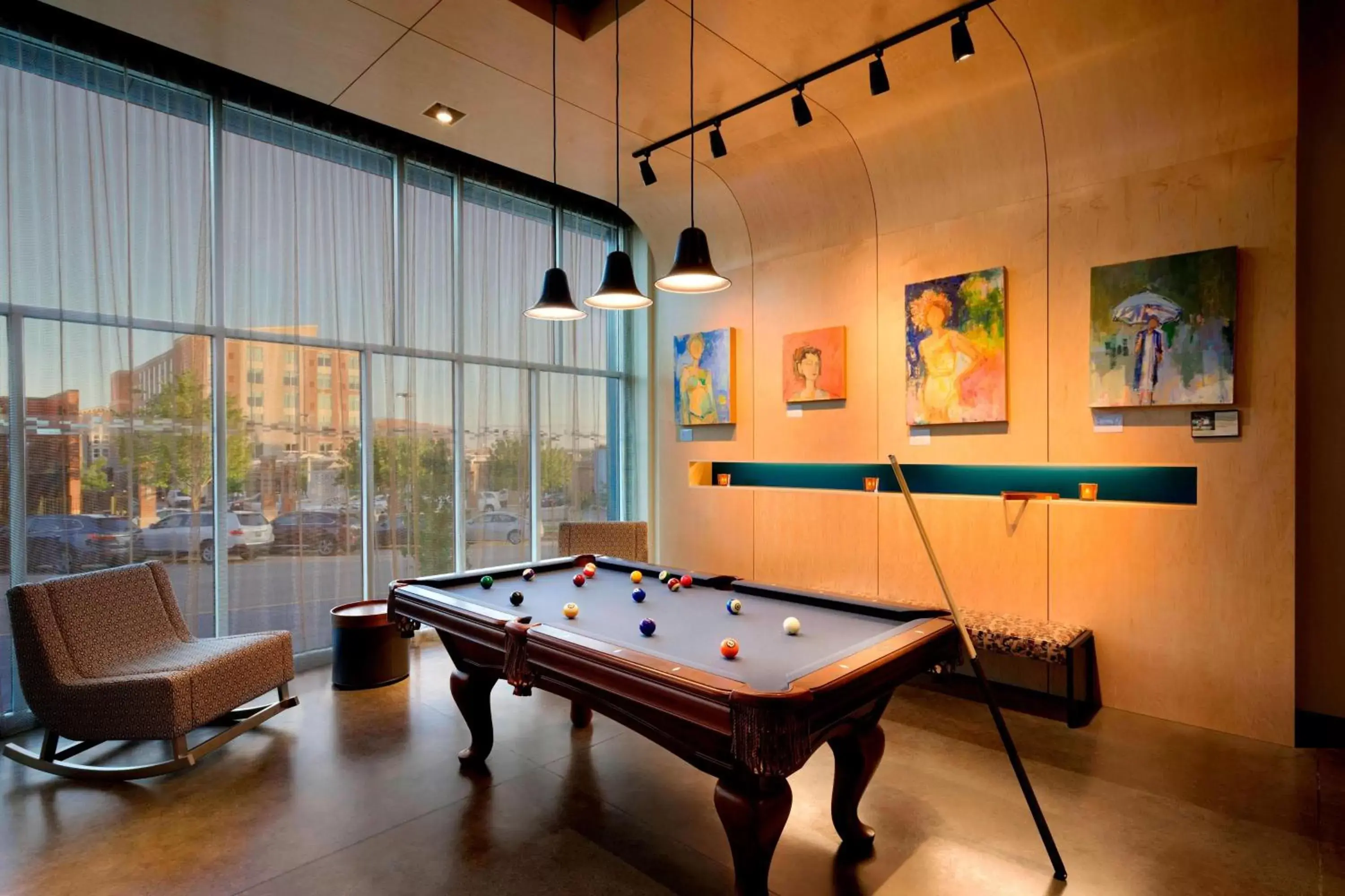 Restaurant/places to eat, Billiards in Aloft Columbia Downtown