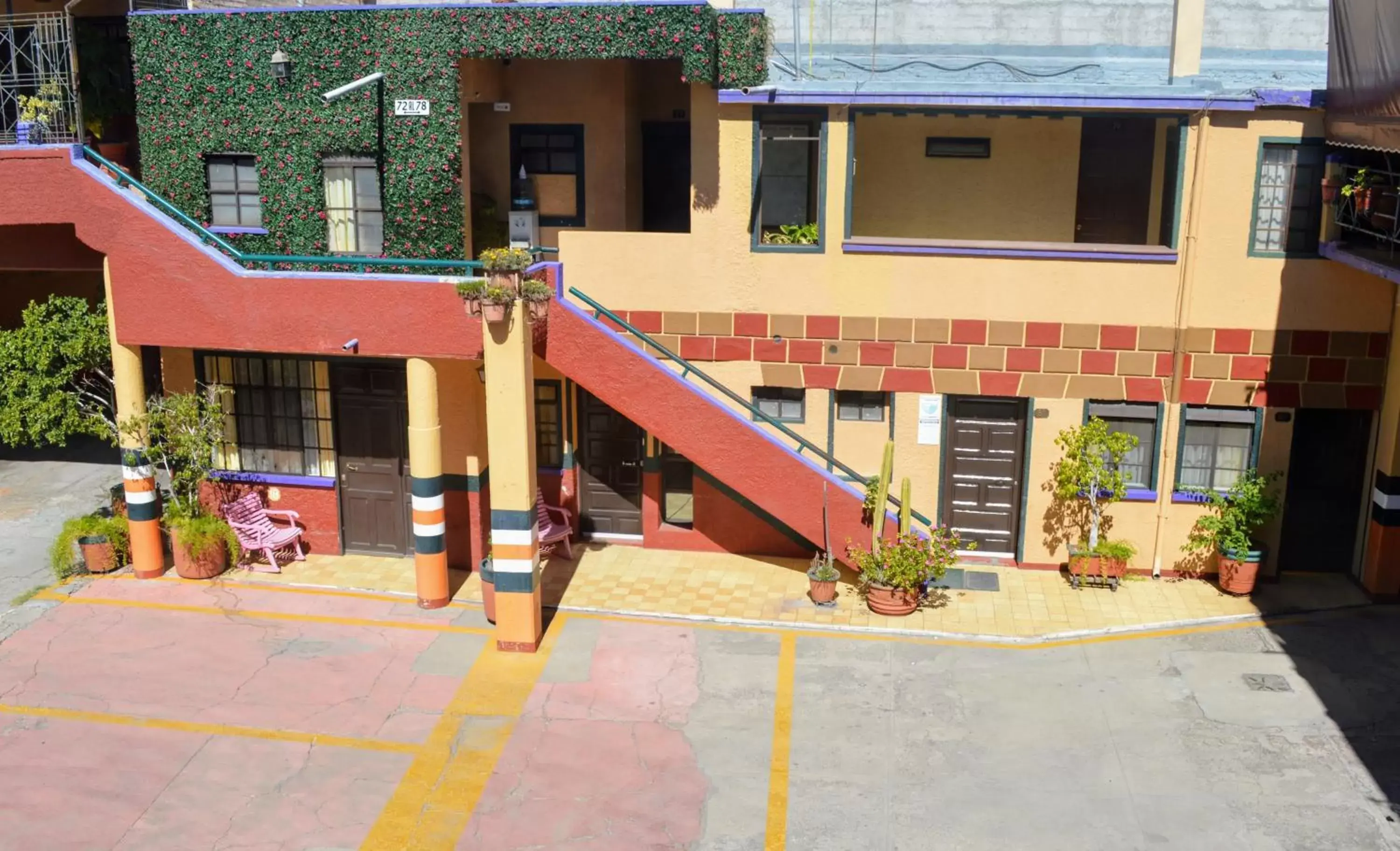 Patio in Hotel Colonial