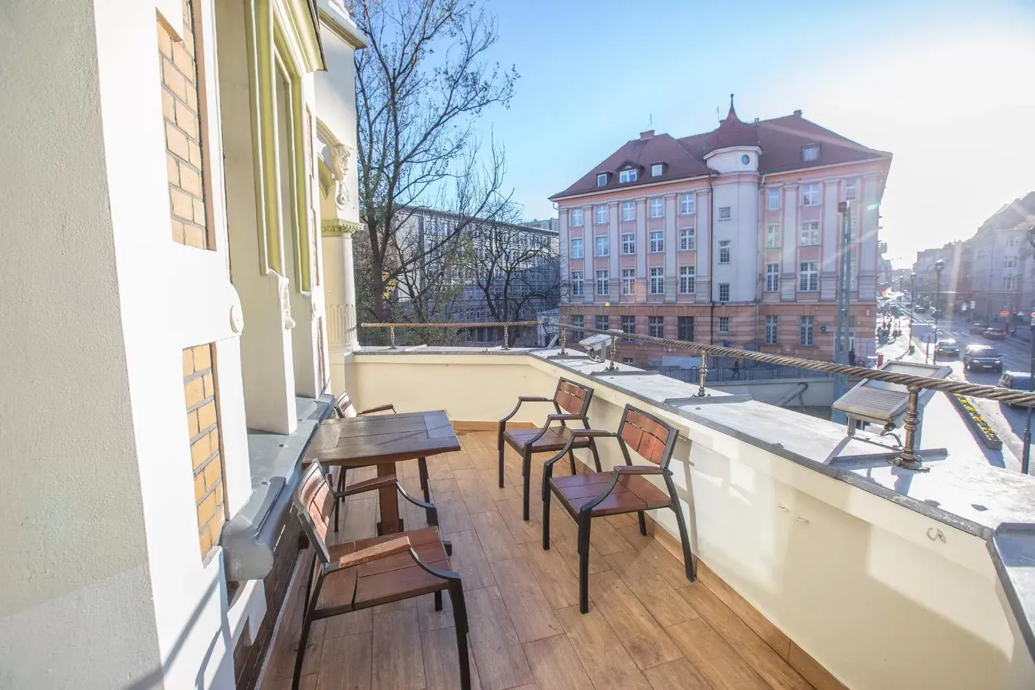 Balcony/Terrace in Hotel Diament Plaza Gliwice