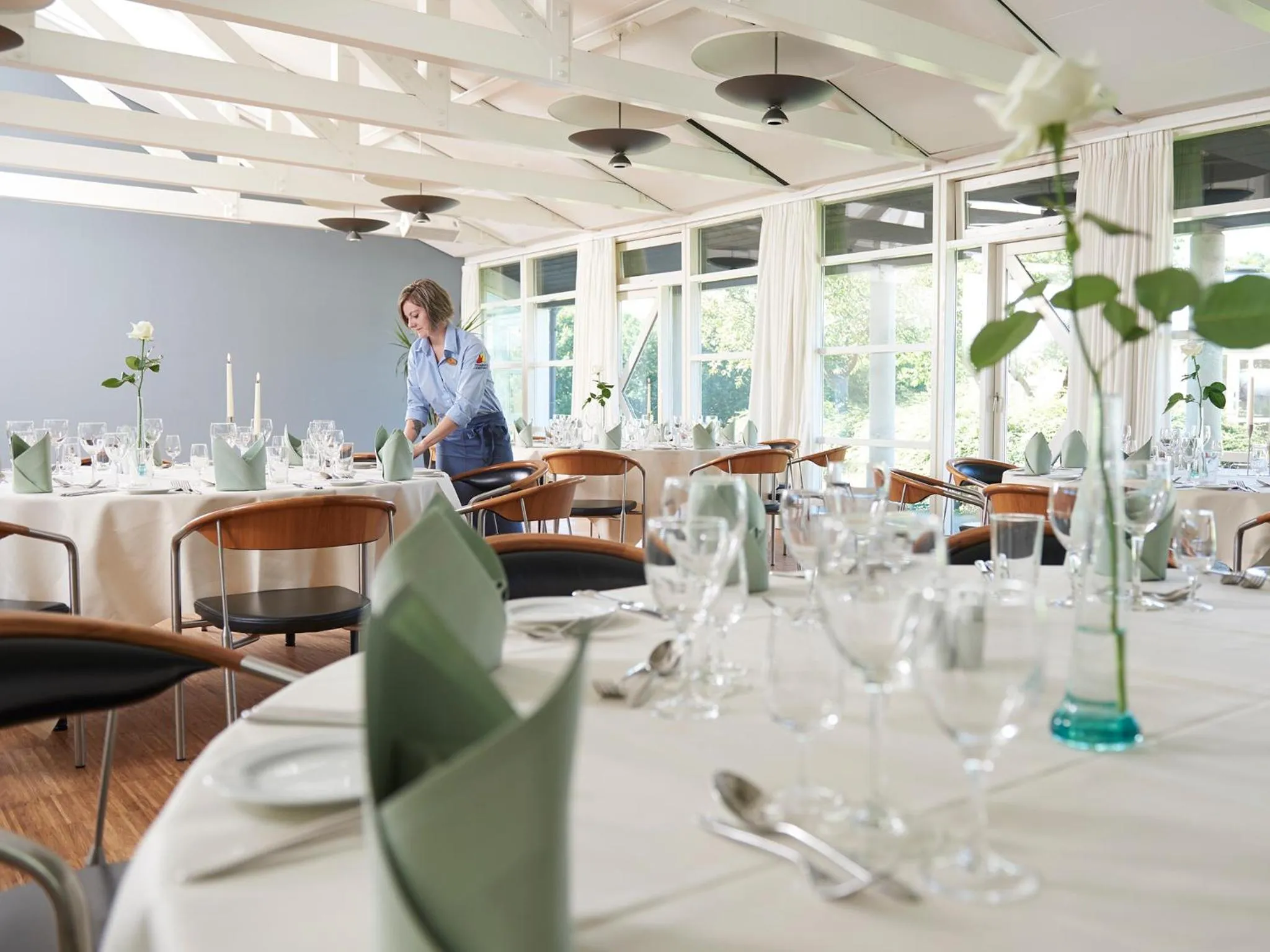 Staff in Fuglsangcentret Hotel