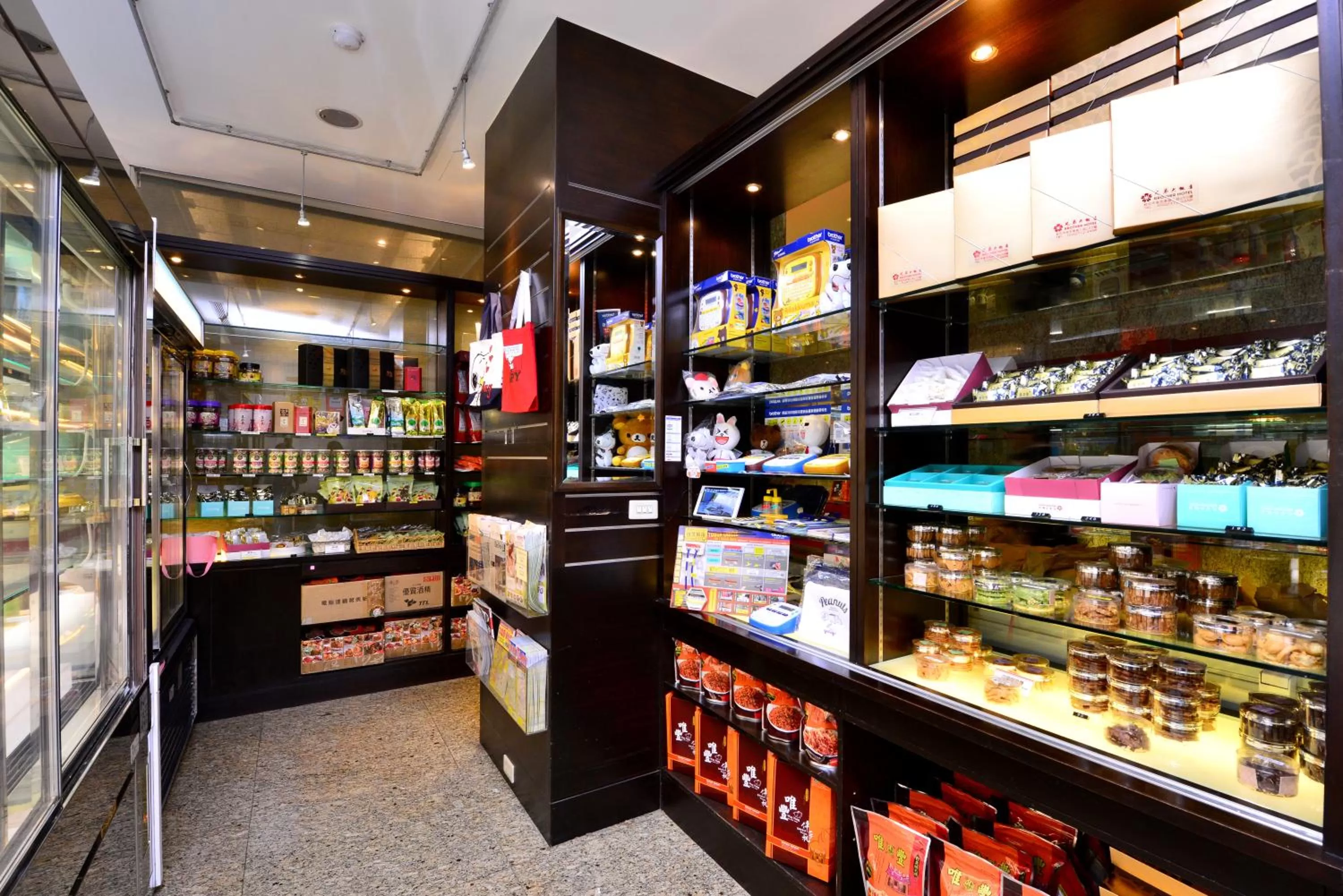 On-site shops in Brother Hotel