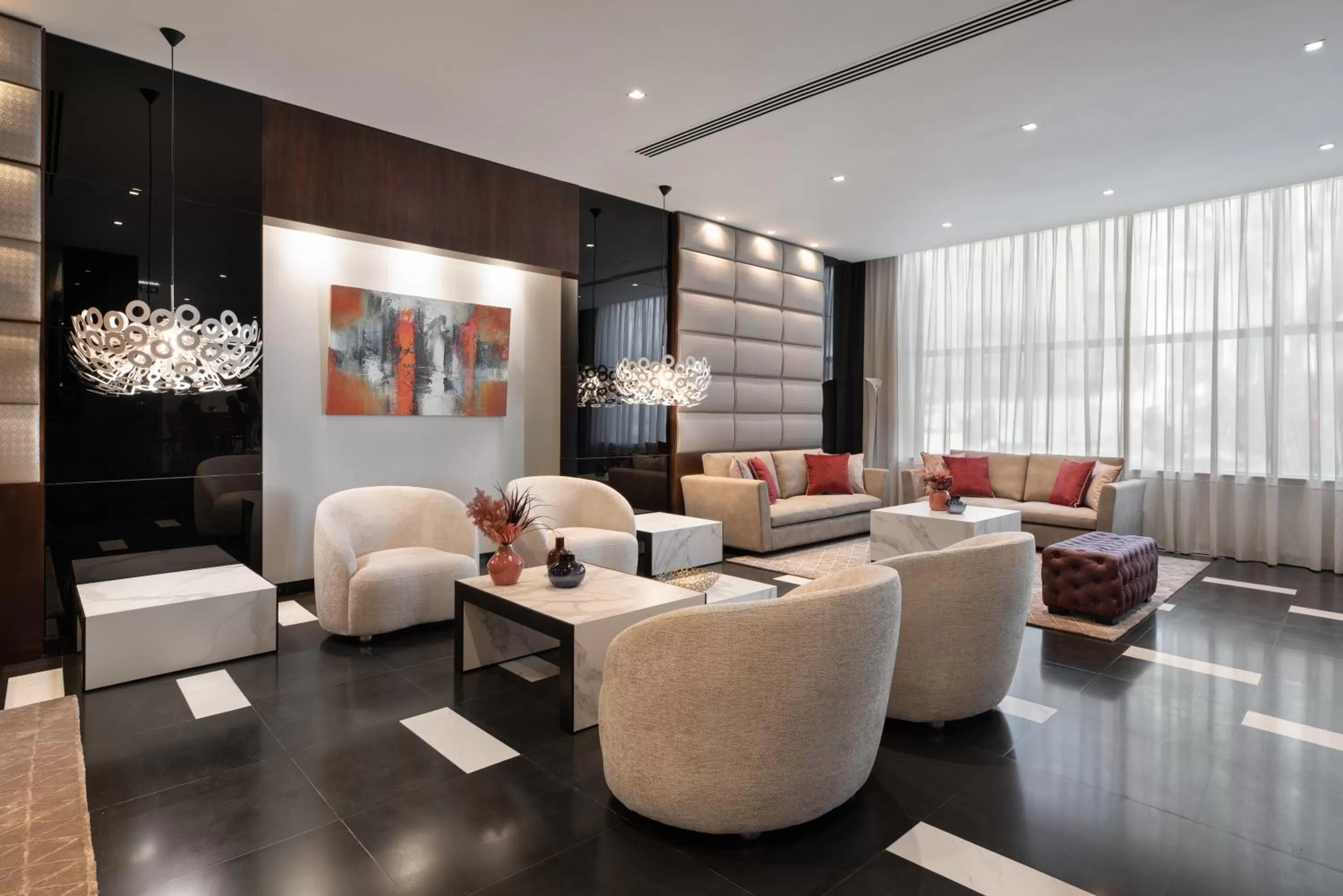 Lobby or reception in Eurostars Das Letras