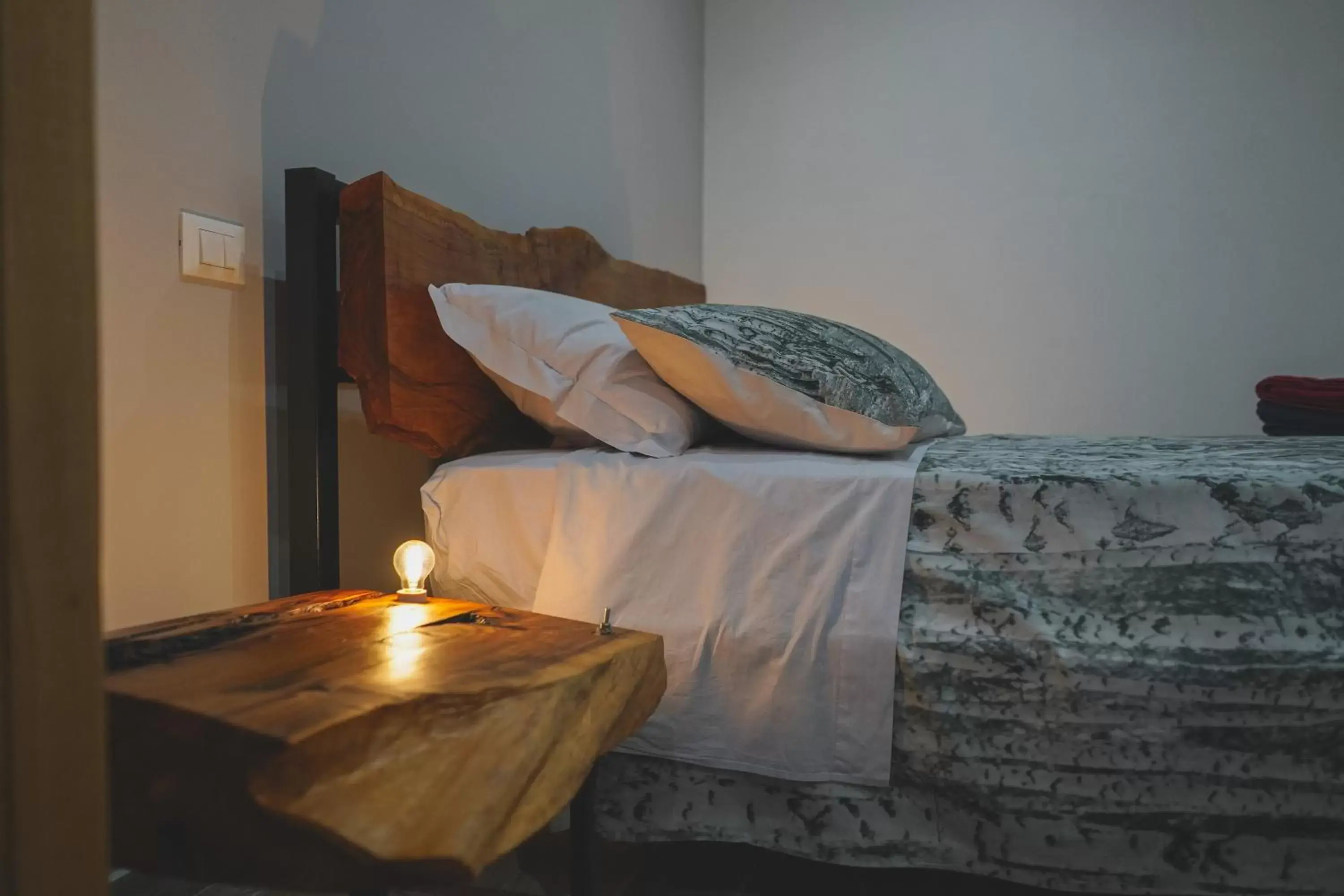 Bed in Ulivo Design b&b