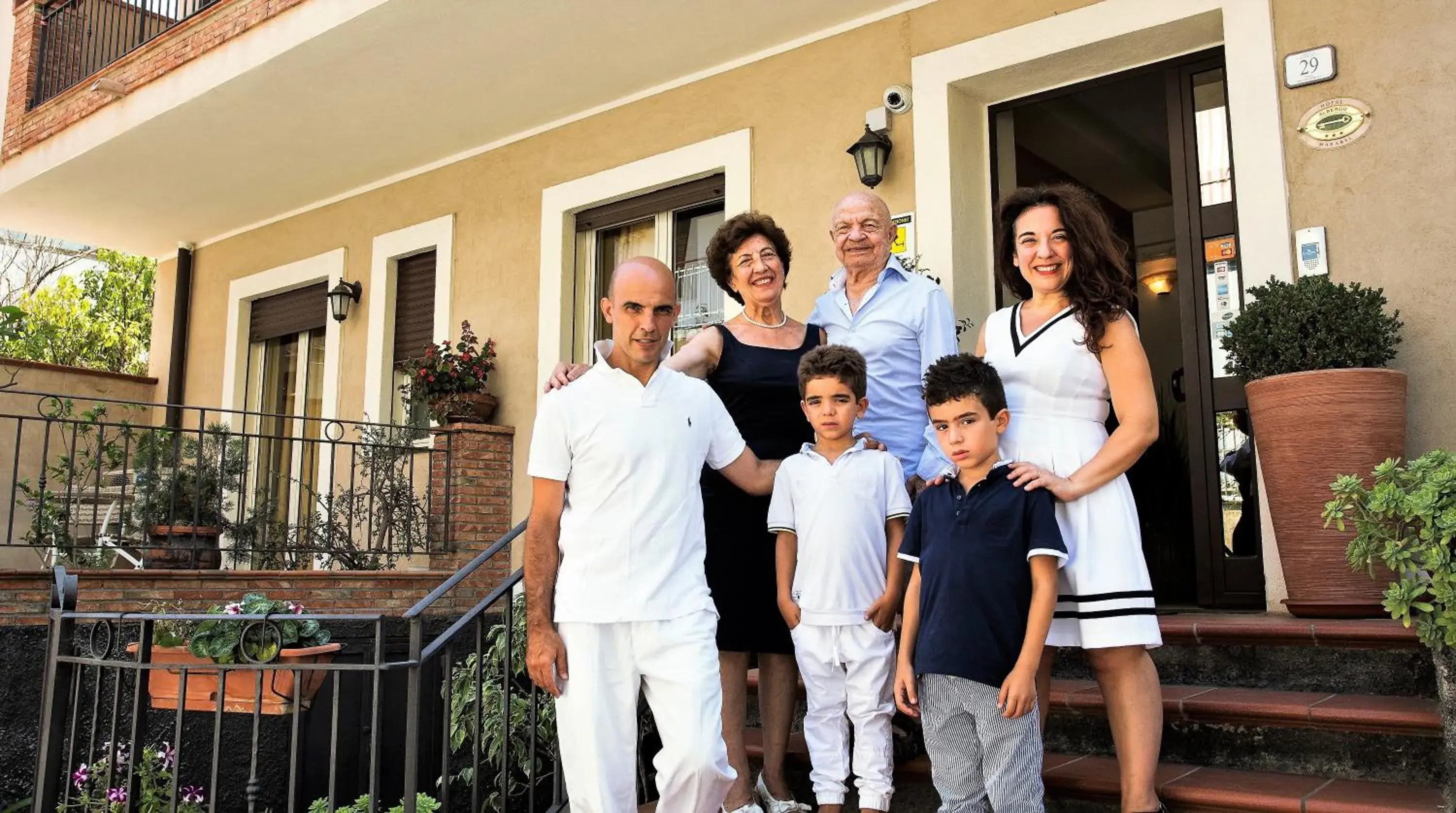 Family in Hotel Marabel