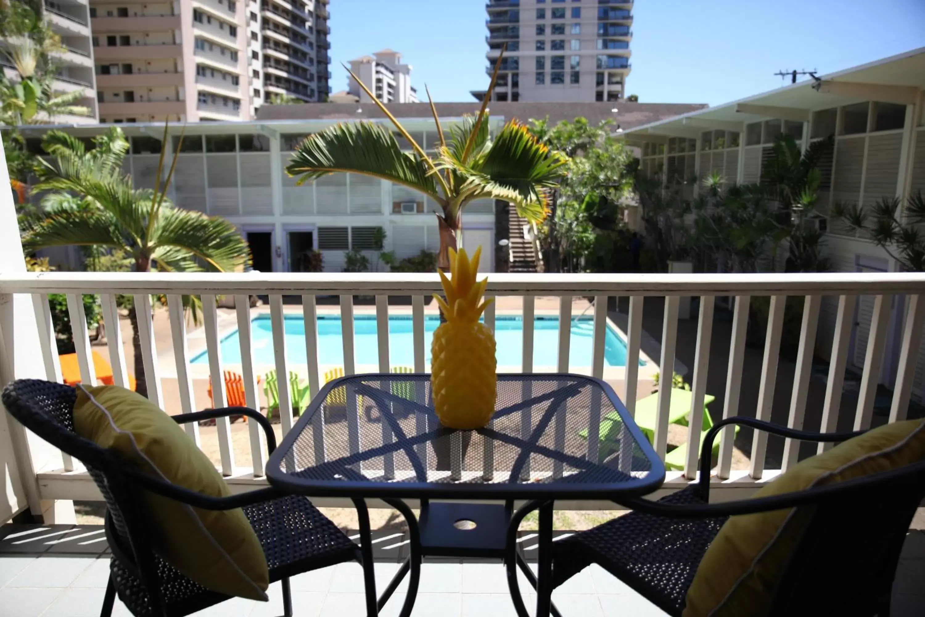 Balcony/Terrace in Waikiki Heritage Hotel