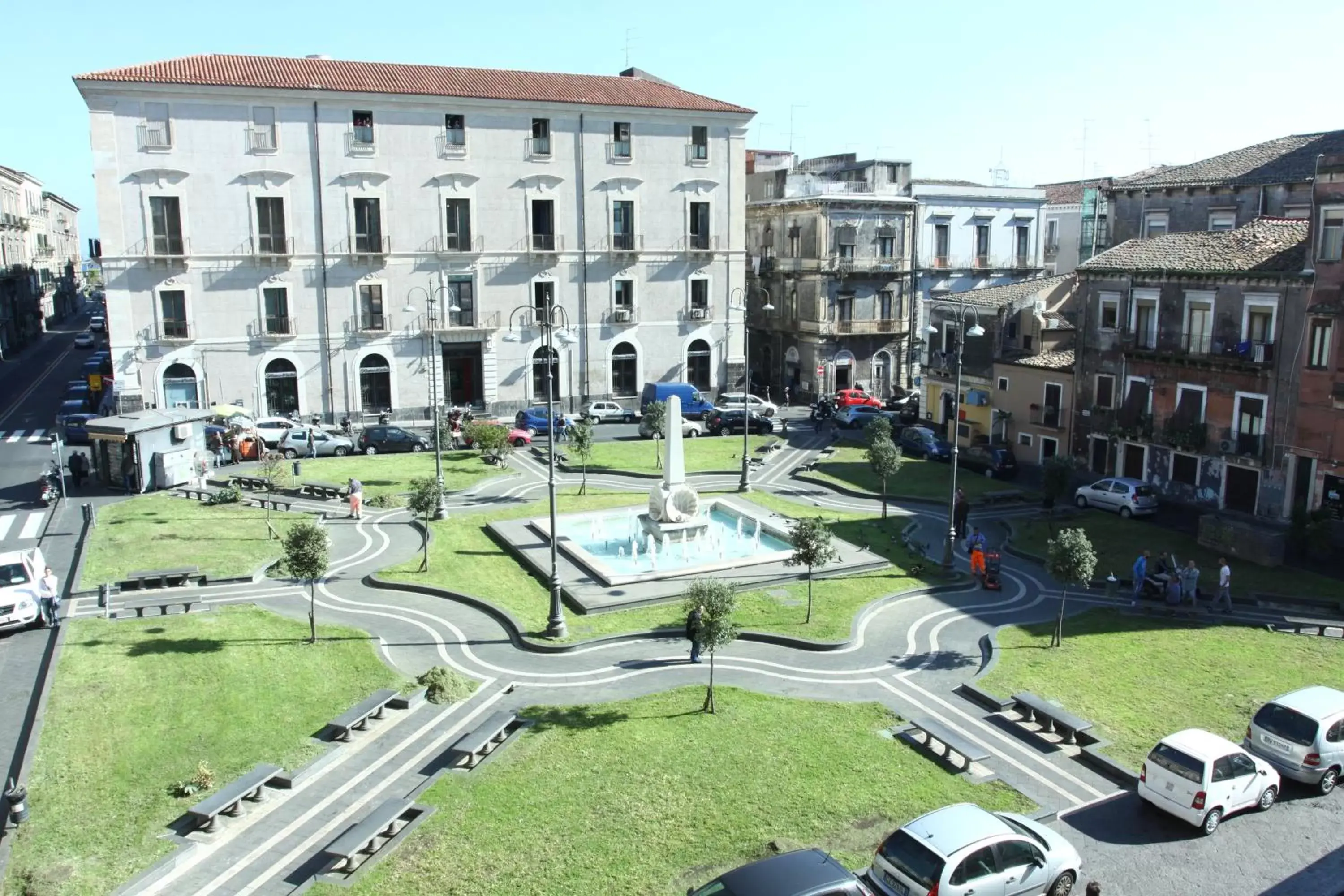 Landmark view, Pool View in B&B Suite Cutelli