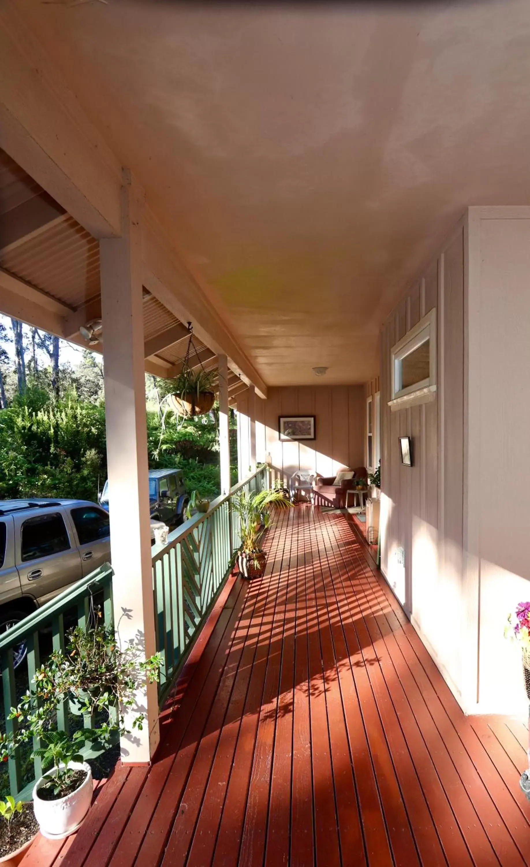 Patio, Balcony/Terrace in Volcano Forest Inn