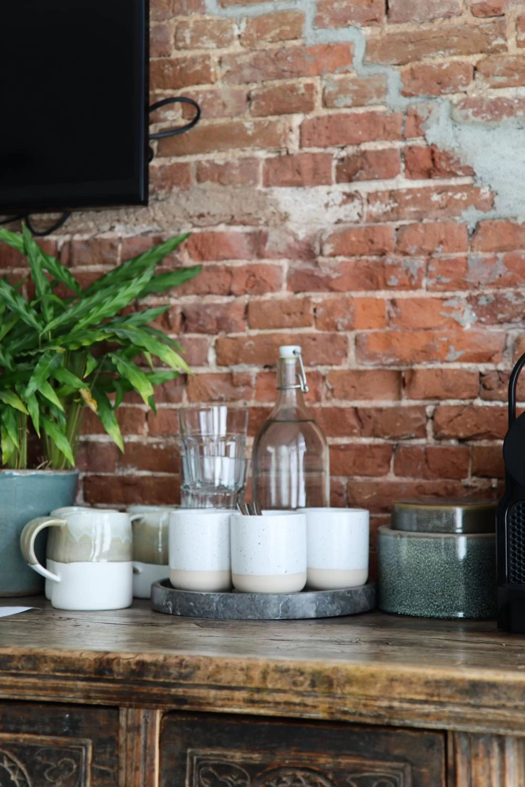 Coffee/tea facilities in Hotel Dwars