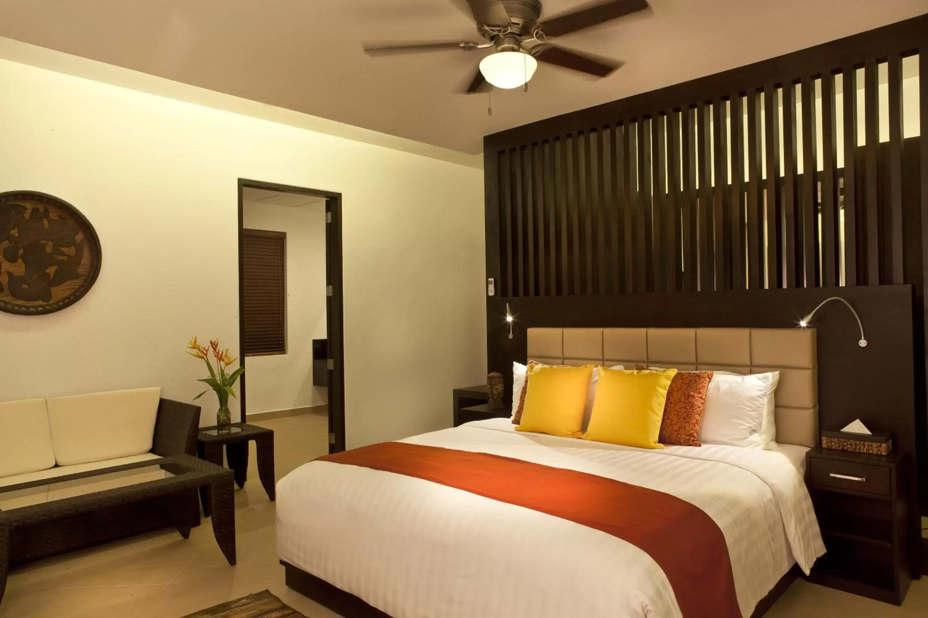 Bedroom, Bed in Busuanga Bay Lodge