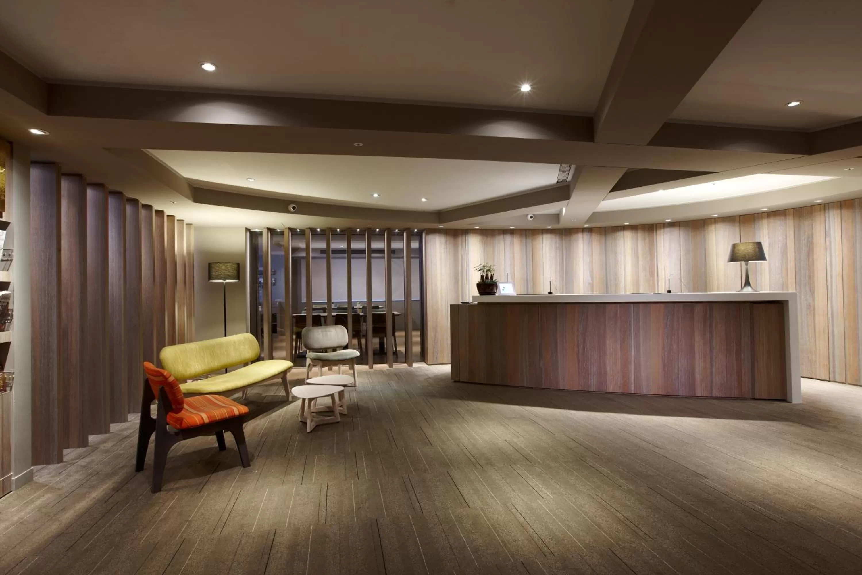 Lobby or reception in Royal Inn Taipei Linsen - Huashan 1914 Creative Park