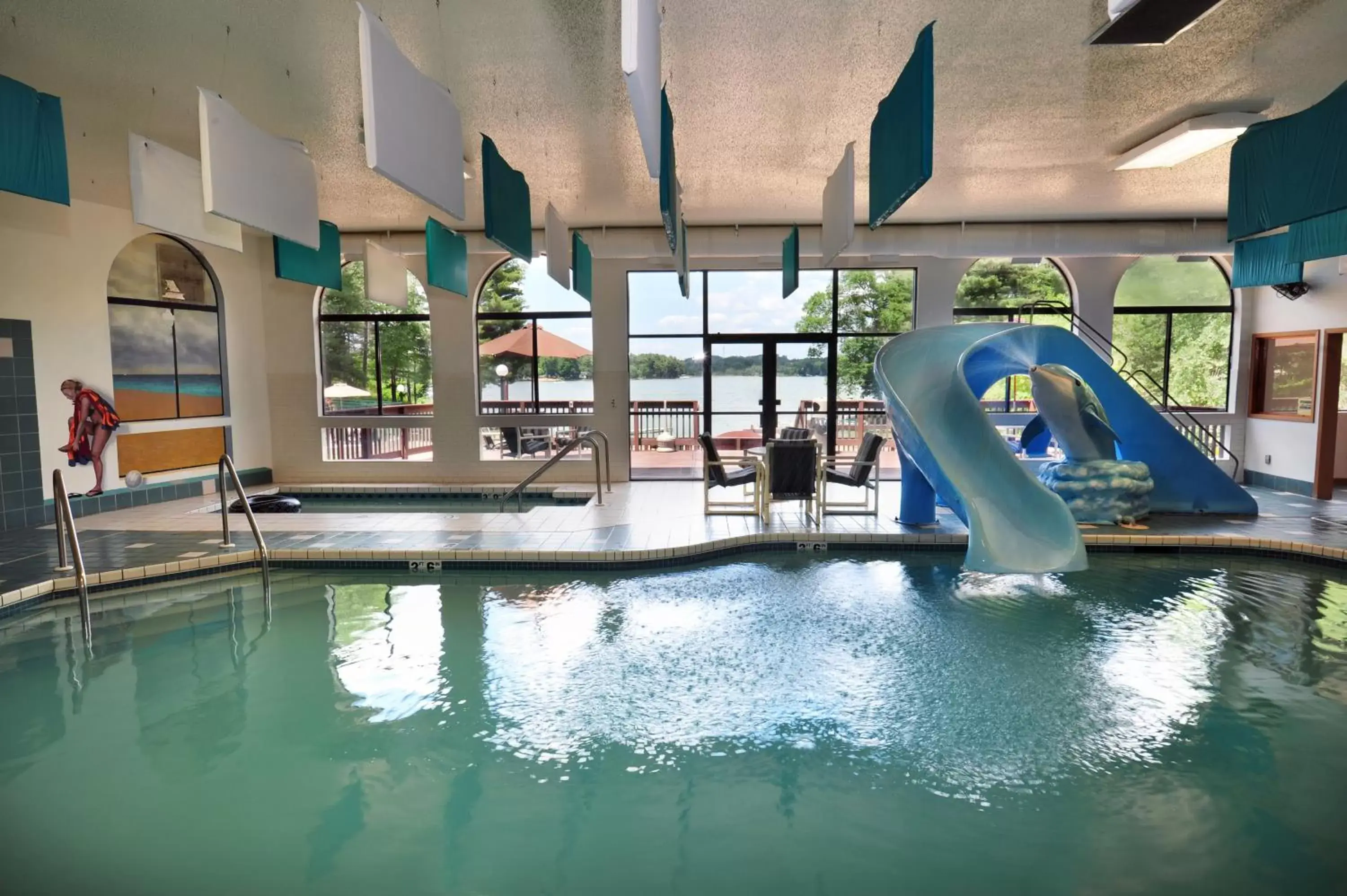 Swimming pool, Water Park in Bakers Sunset Bay Resort