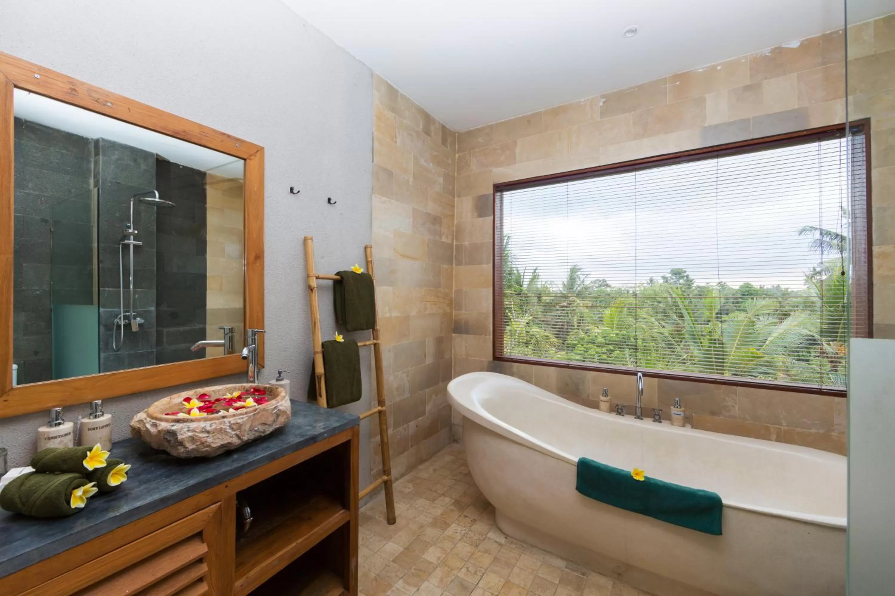 Bathroom in Alamdini Resort Ubud