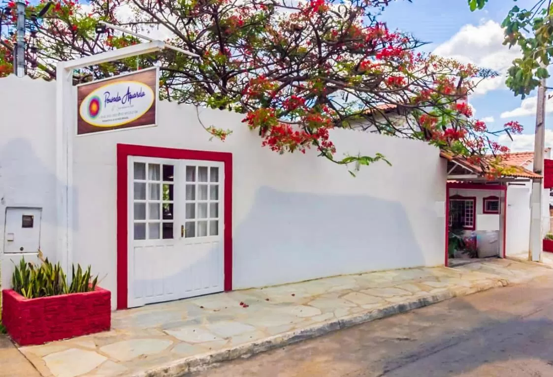 Facade/entrance in Pousada Aquarela Pirenopolis